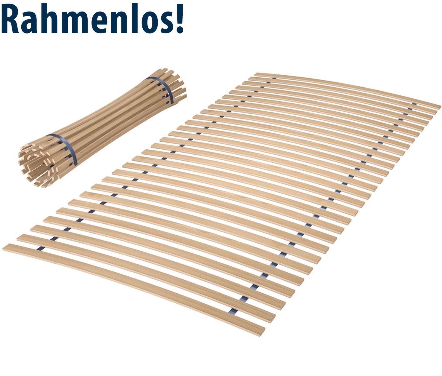 Image of Jekatex Rollrost "Basic Comfort" belastbarer Lattenrost, in 90x200 cm und weiteren Grössen erhältlich