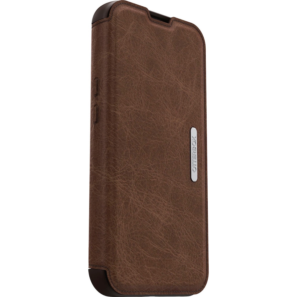 Otterbox Handyhülle »Strada Folio Series für Apple iPhone 13 Pro, Espresso Brown«