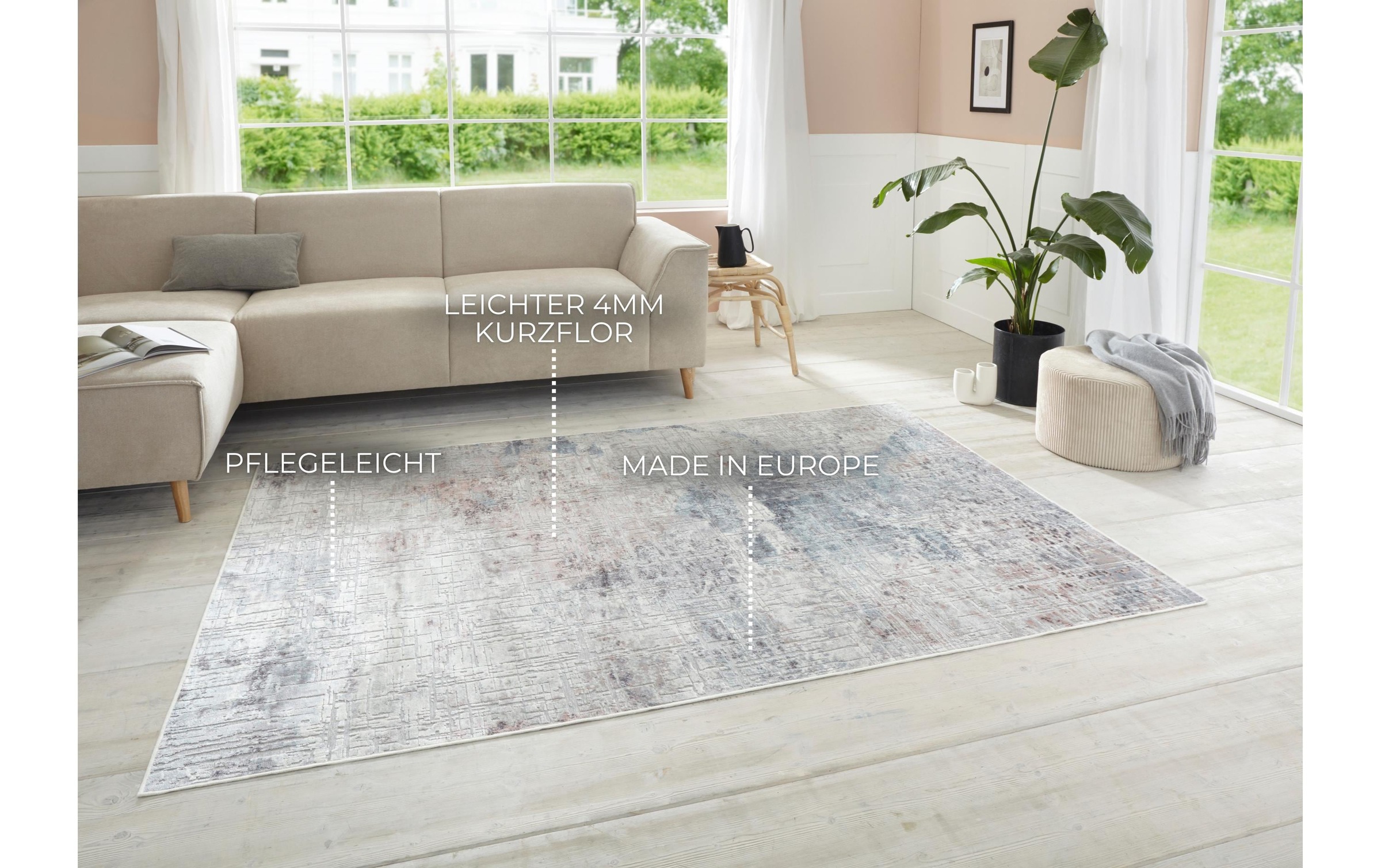 ELLE DECORATION Teppich »Chameis 160 cm x 230 cm«