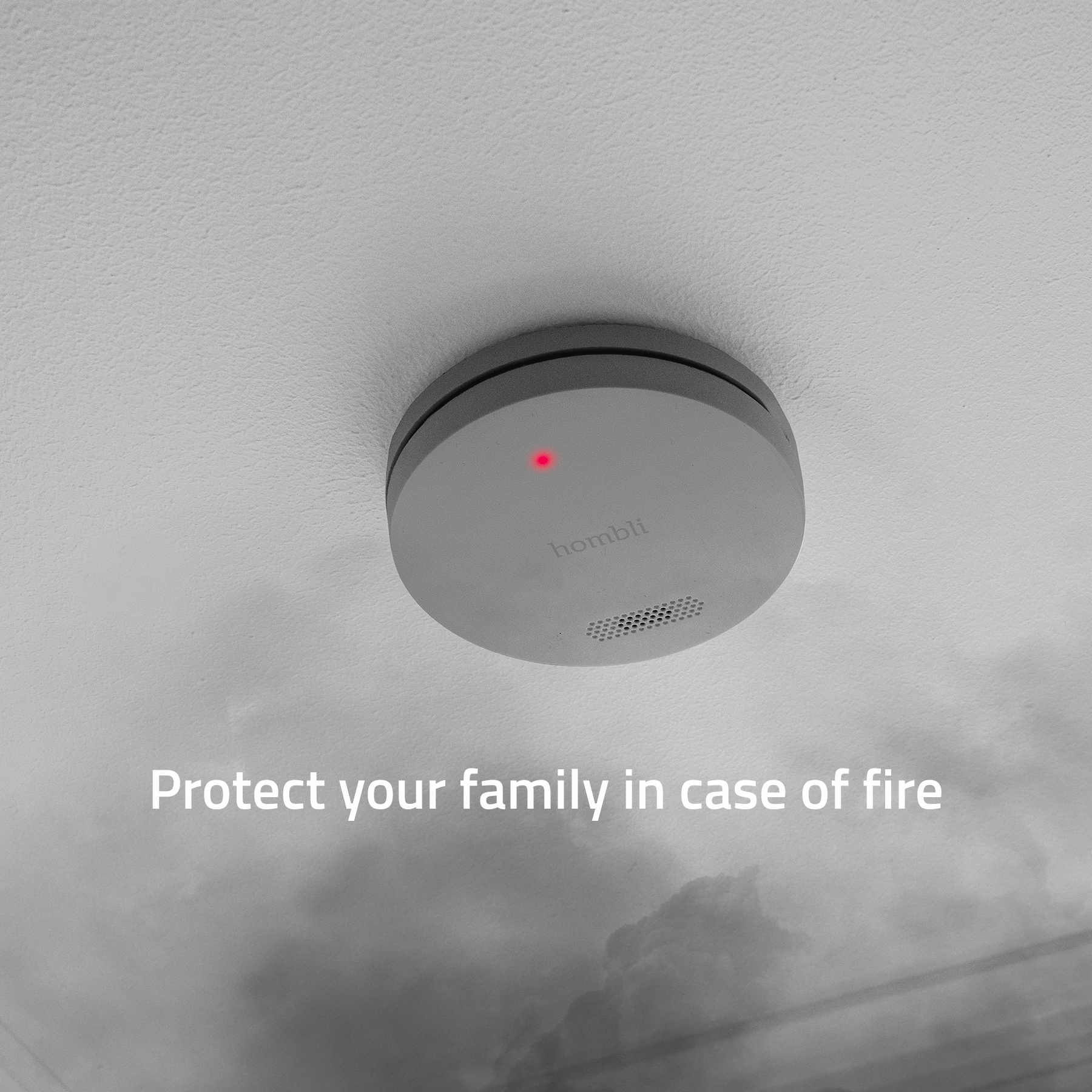 Hombli Sensor »smarter Rauchmelder«