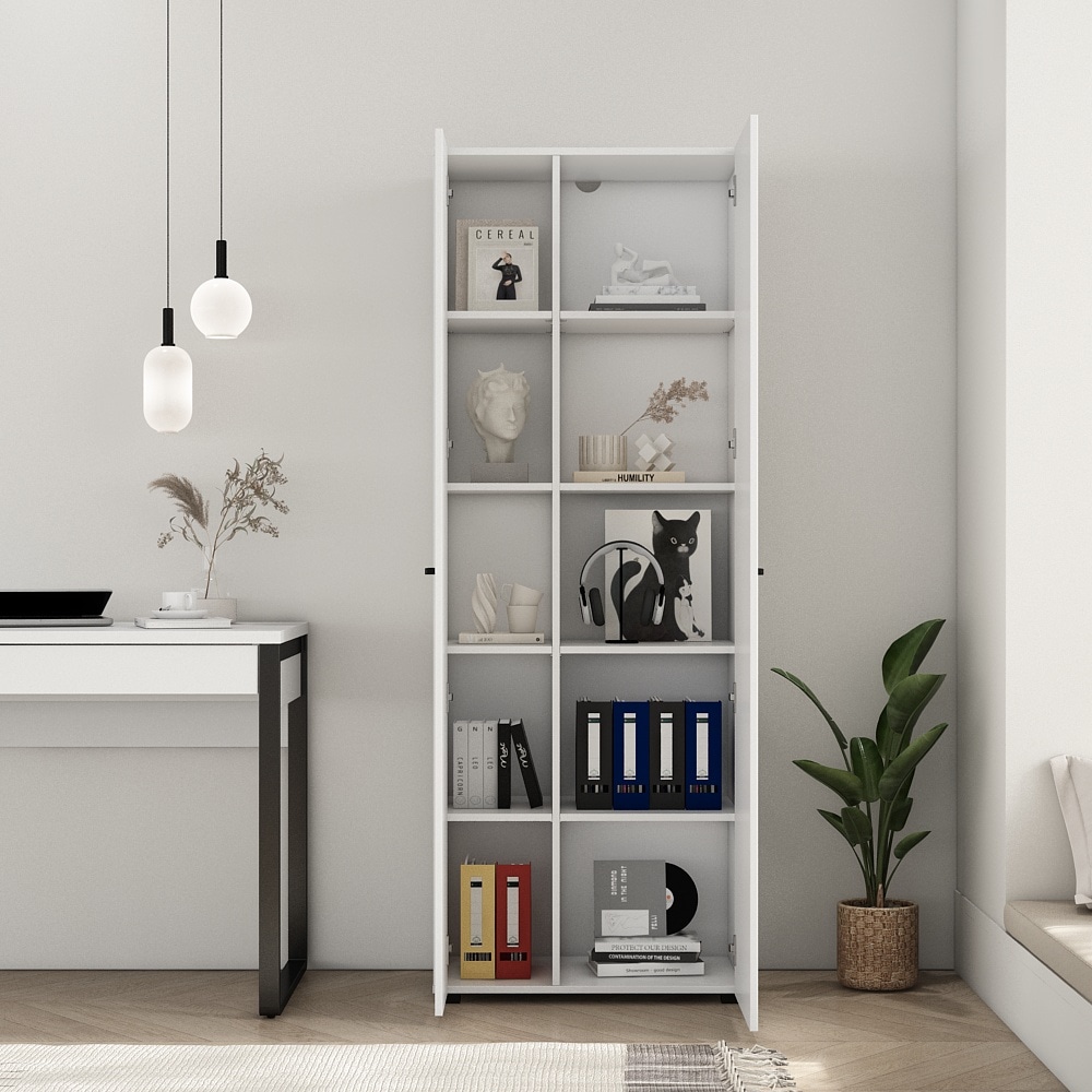 GOODproduct Armoire de classement »Moid« Höhe 174,5 cm, moderner Mehrzweckschrank mit Türen