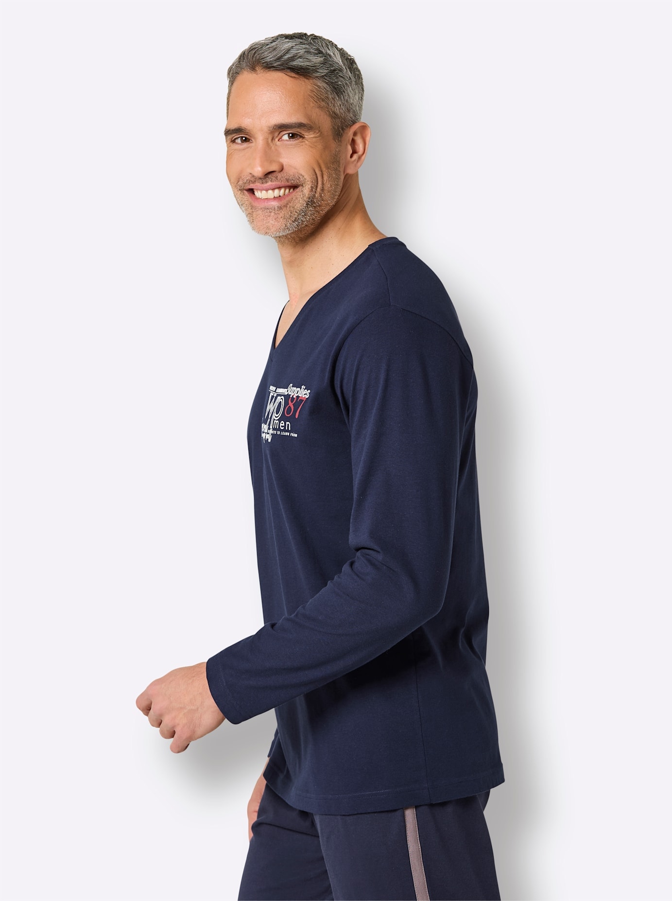 wäschepur Haut de pyjama »Schlafanzug-Shirt« 1