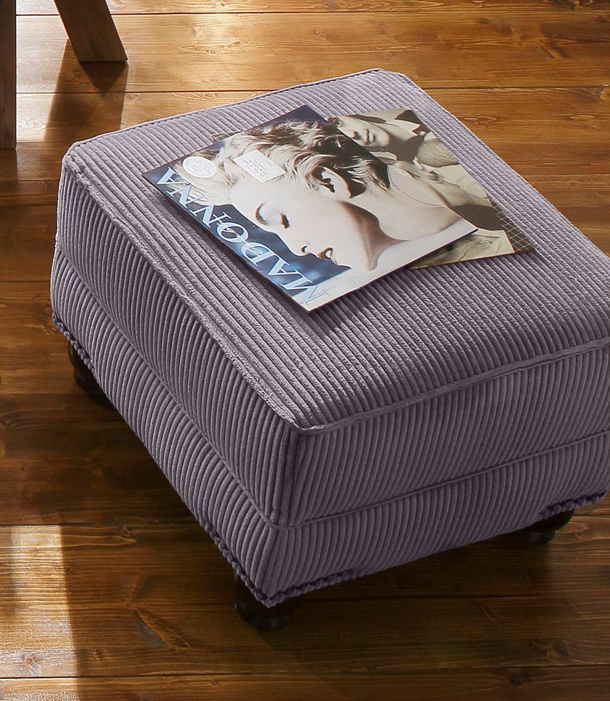 Image of Home affaire Hocker »King Henry«, mit Federkern bei Ackermann Versand Schweiz