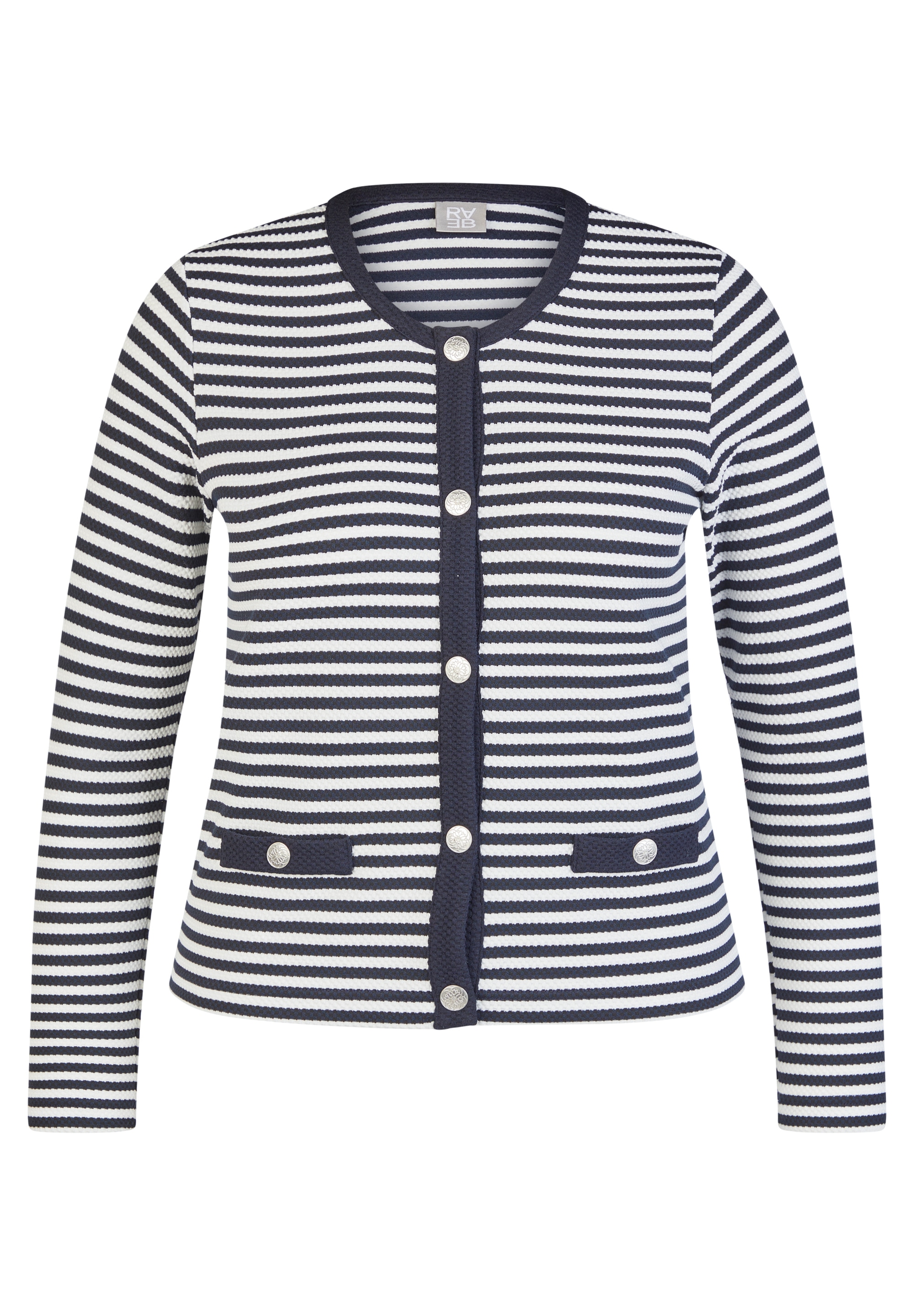 Rabe Blouson mit Streifen Muster