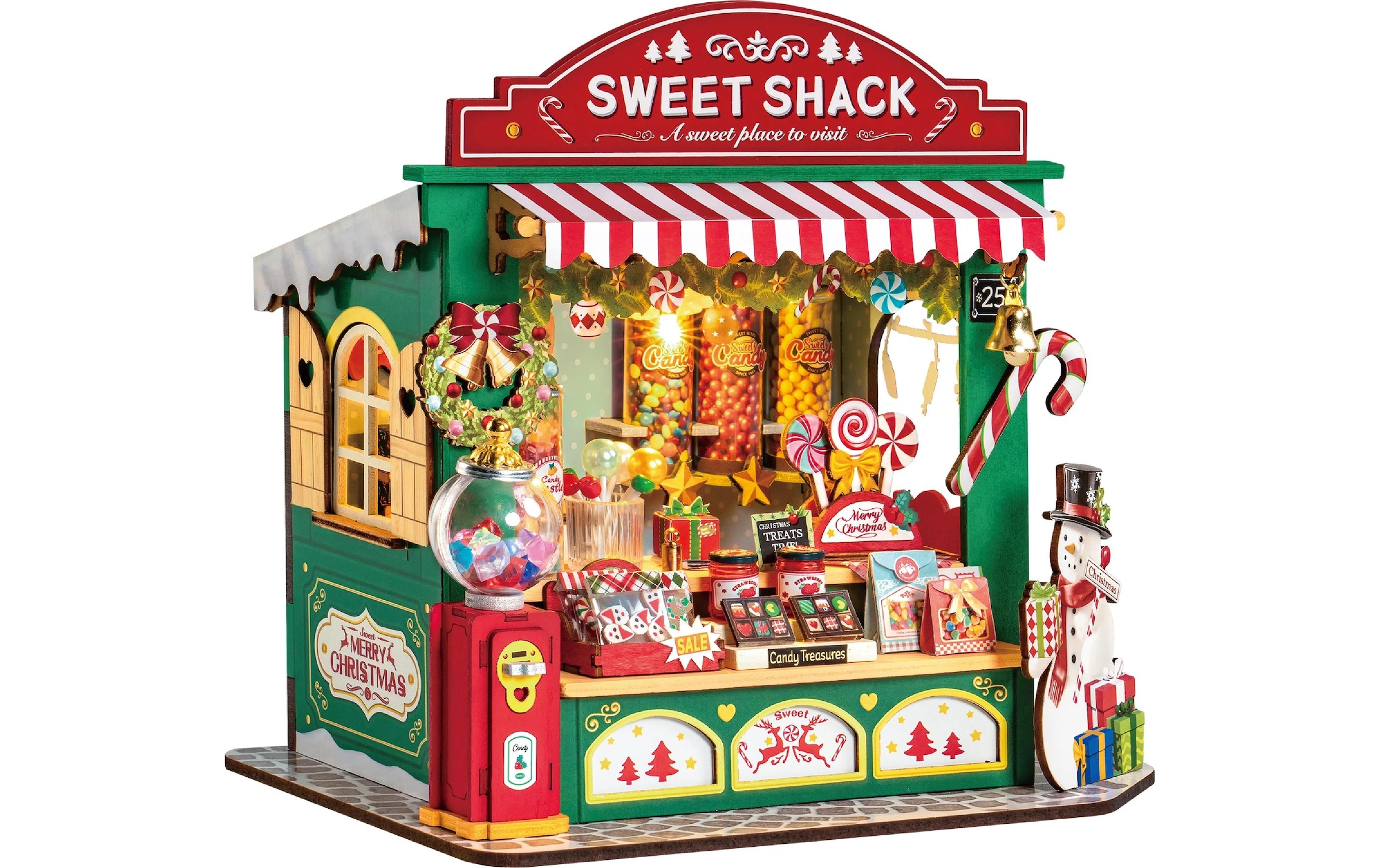   Modellbausatz »Rolife Christmas Candy Stand DIY Holzmodellbau«
