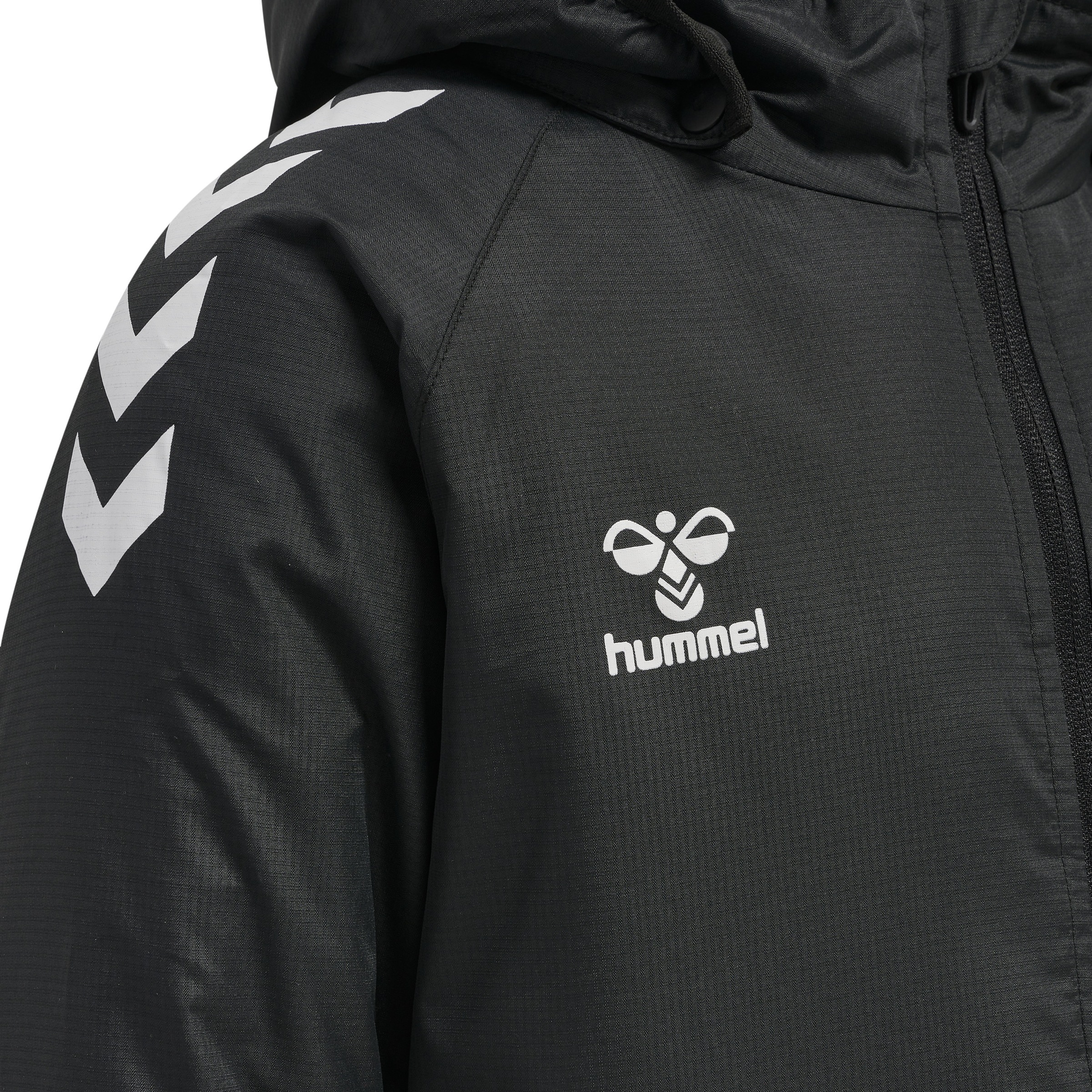 hummel Stadionjacke, mit Kapuze, Für Kinder