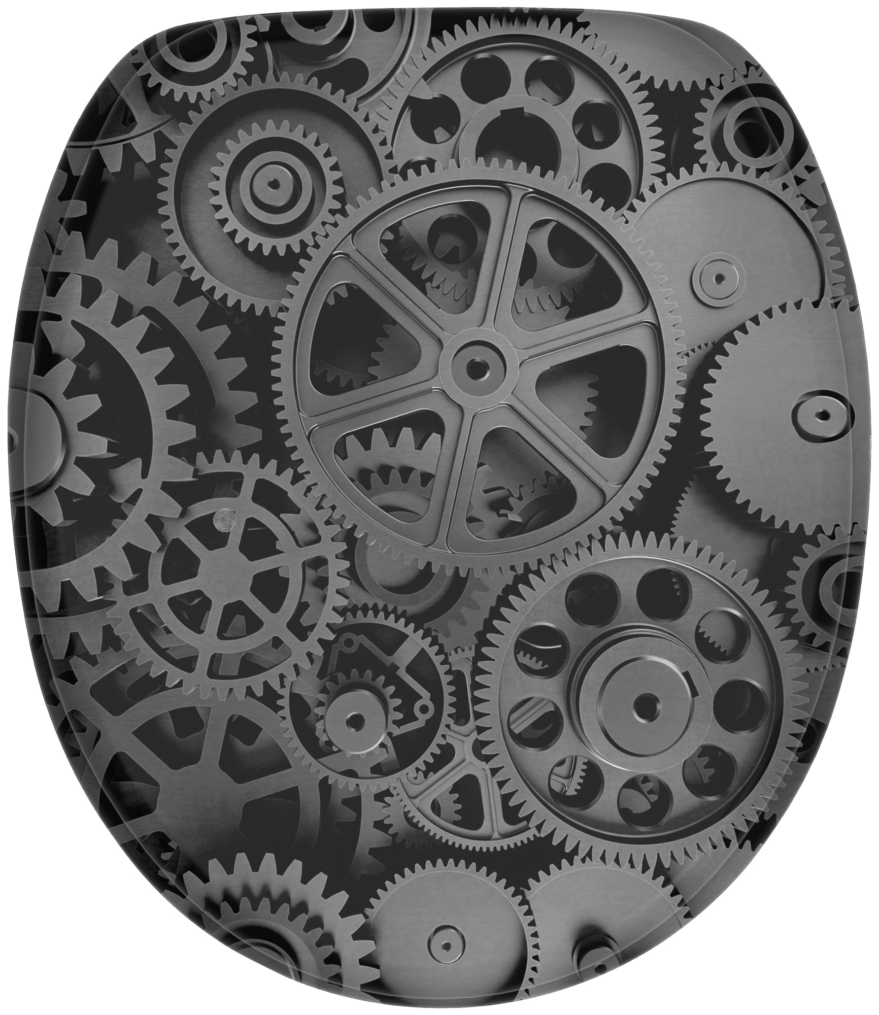 Image of Sanilo WC-Sitz "Gears" mit Absenkautomatik, BxL: 37,7 x 42,0 - 47,0 cm