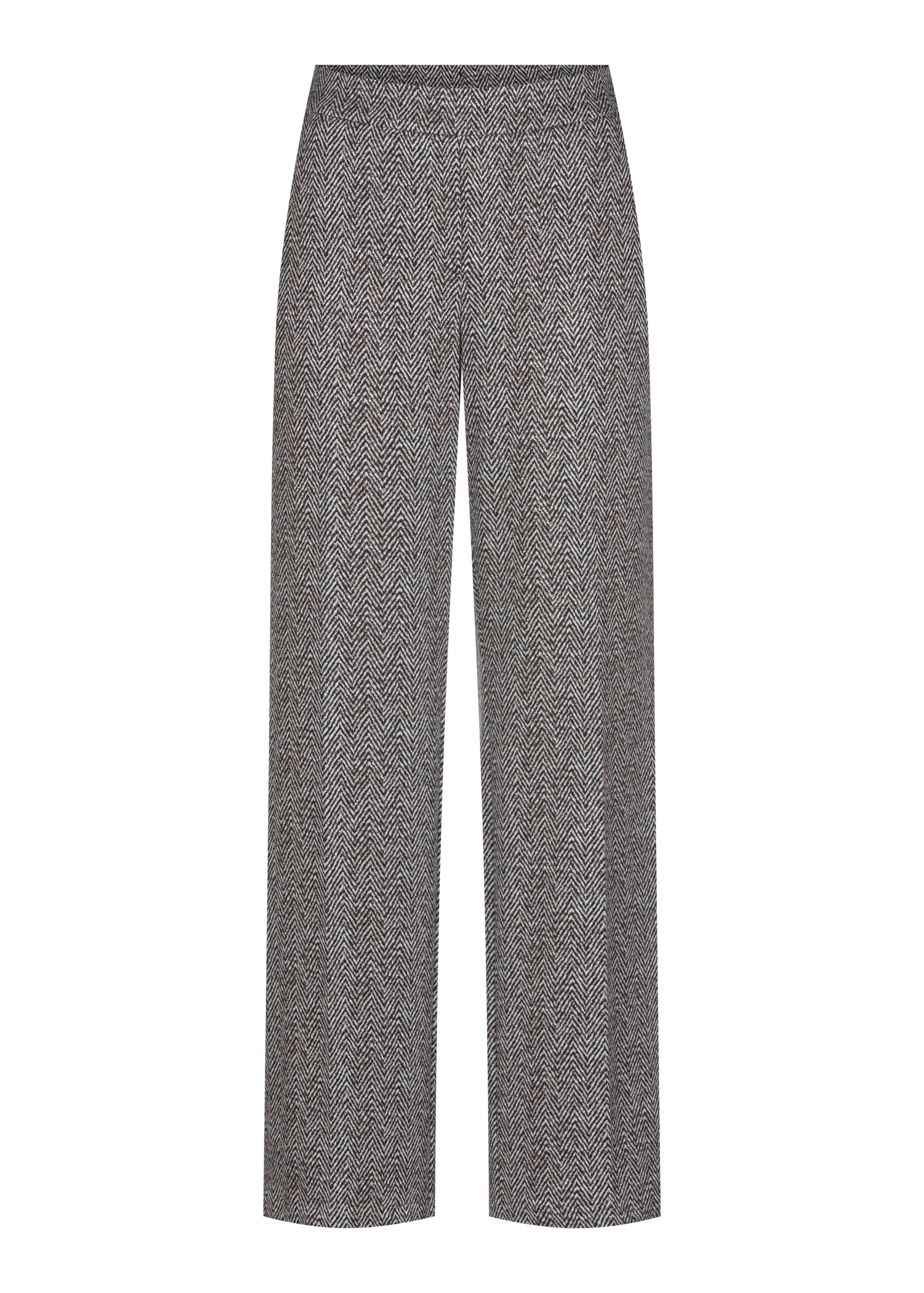 Stehmann Stoffhose »Flanna«  mit Fischgrätmuster
