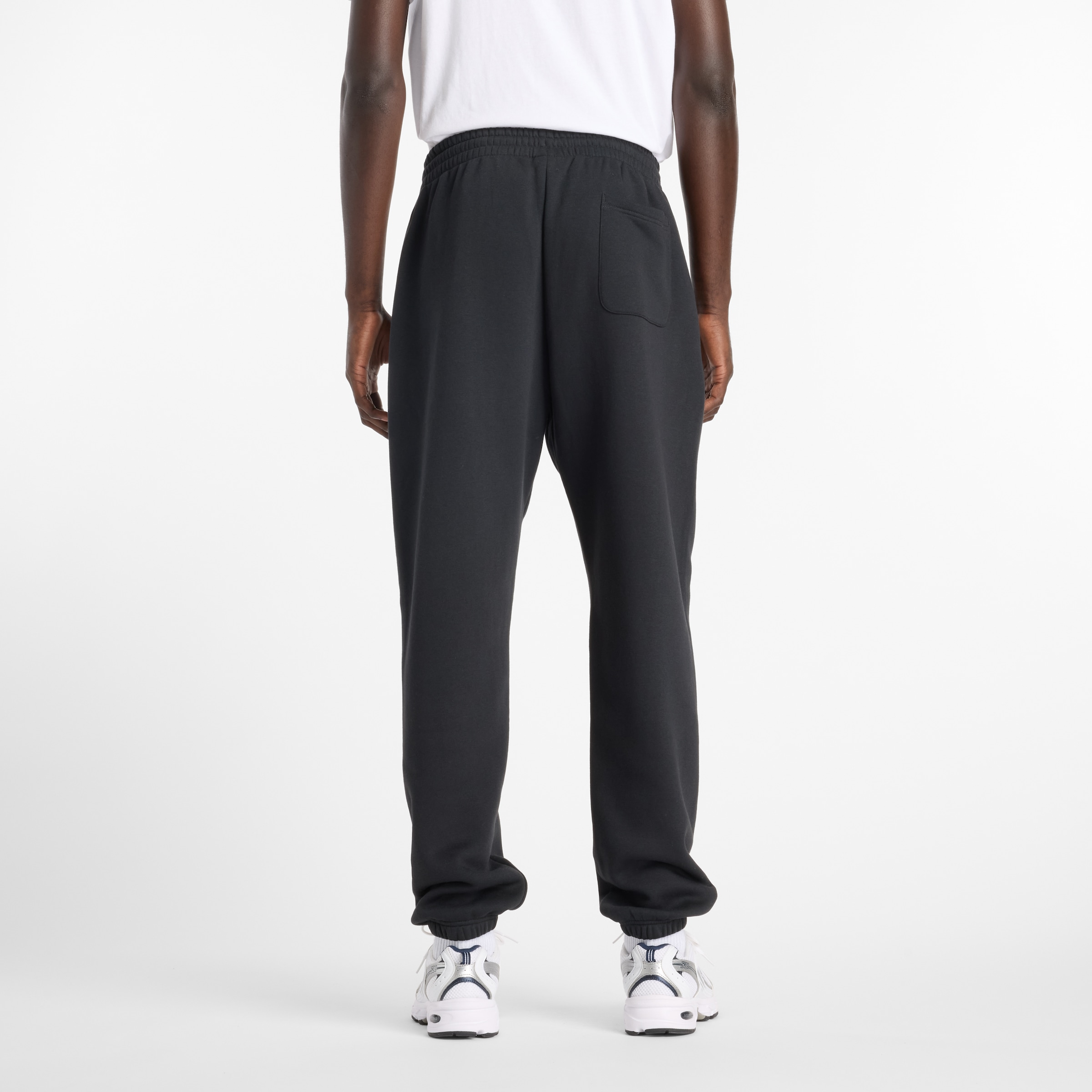 New Balance Pantalon de jogging  aus weicher Fleece-Qualität, mit Kordelverschluss, bequeme Passform