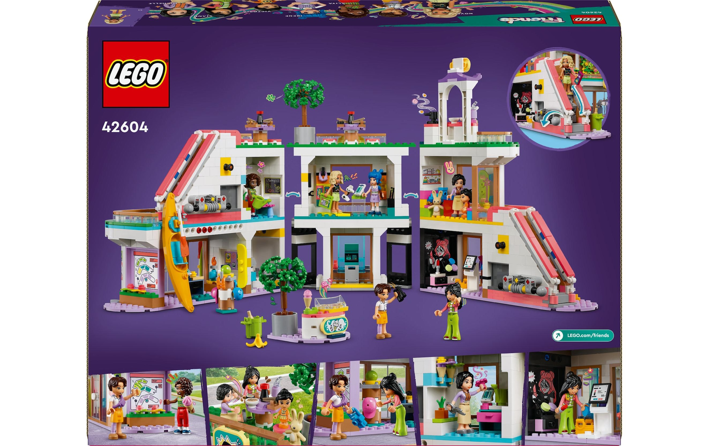 LEGO® Spielbausteine »Heartlake City Kaufhaus 42604«, (1237 St.)