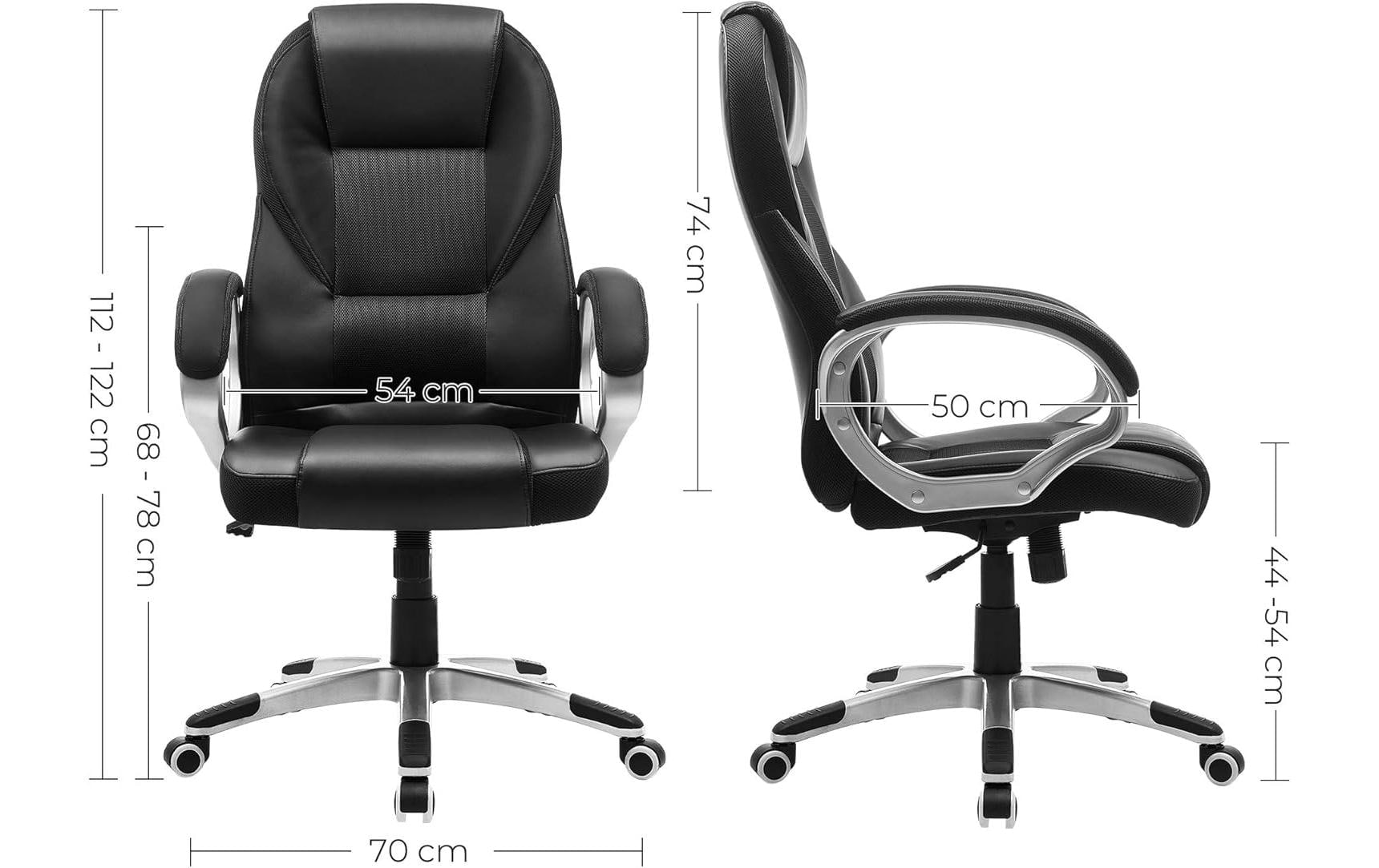 SONGMICS Bürostuhl »mit Rollen« ()