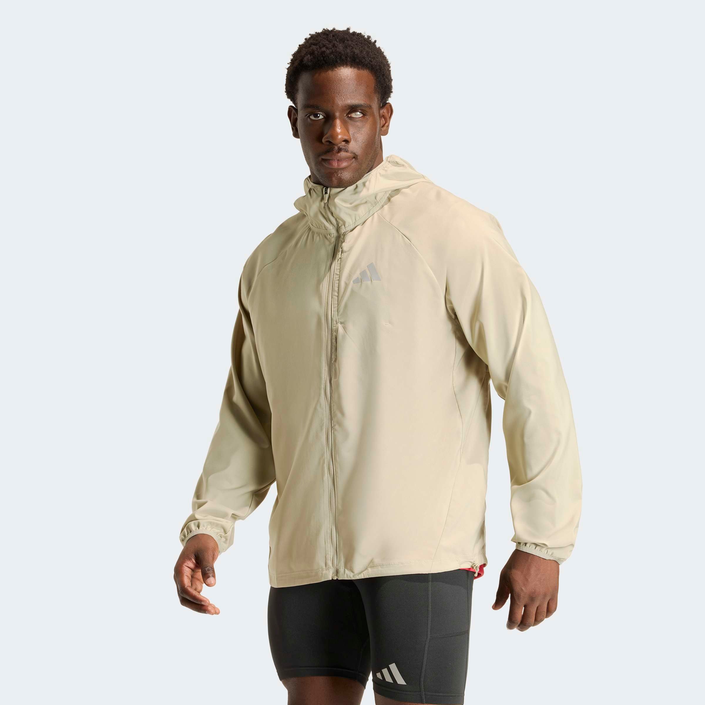 Image of adidas Performance Laufjacke "ADI365 RUNNING ESSENTIALS" für Erwachsene, aus Polyester, sportlicher Stil