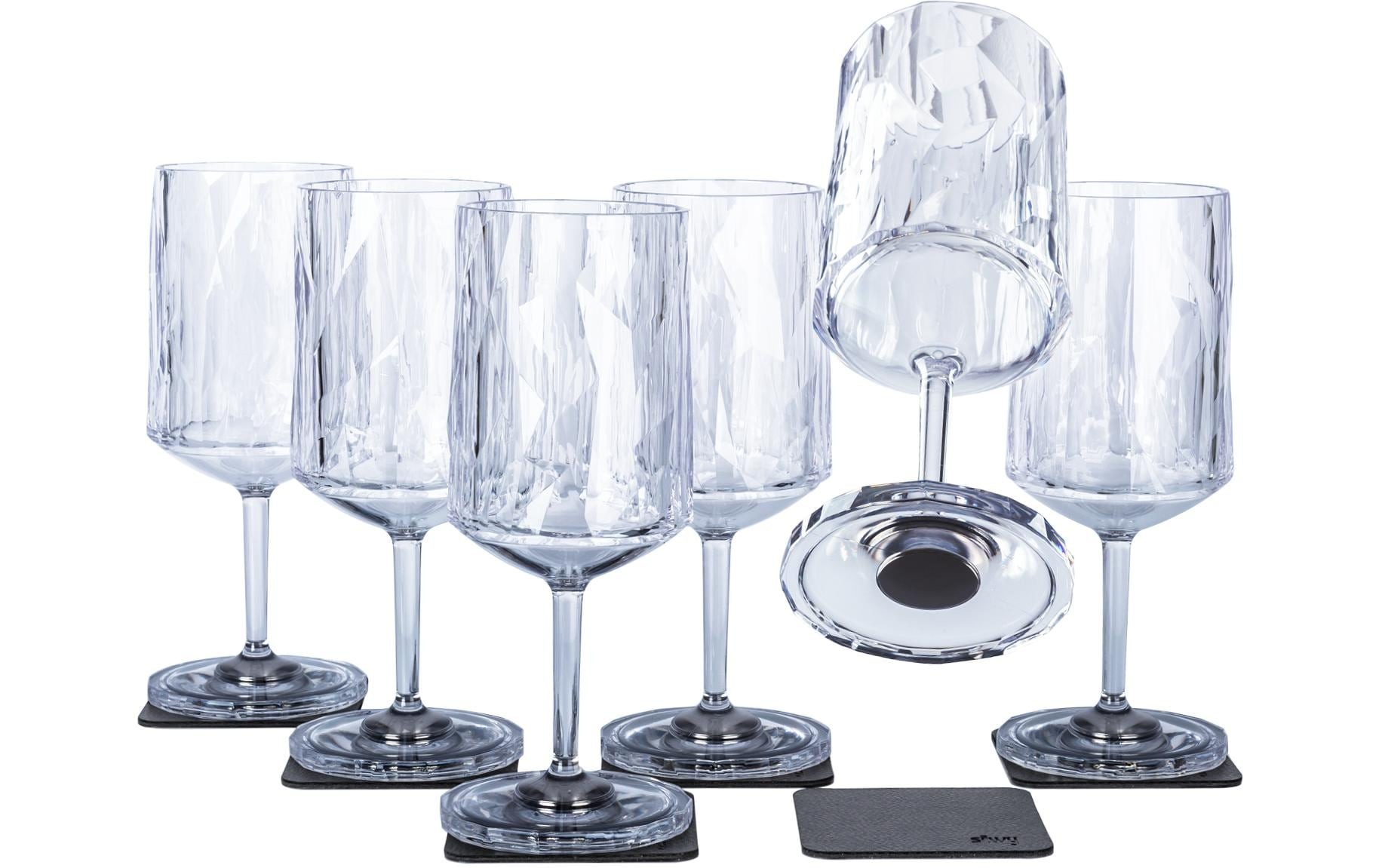 Image of silwy MAGNETIC SYSTEM Glas "6er-Set, 3 dl"