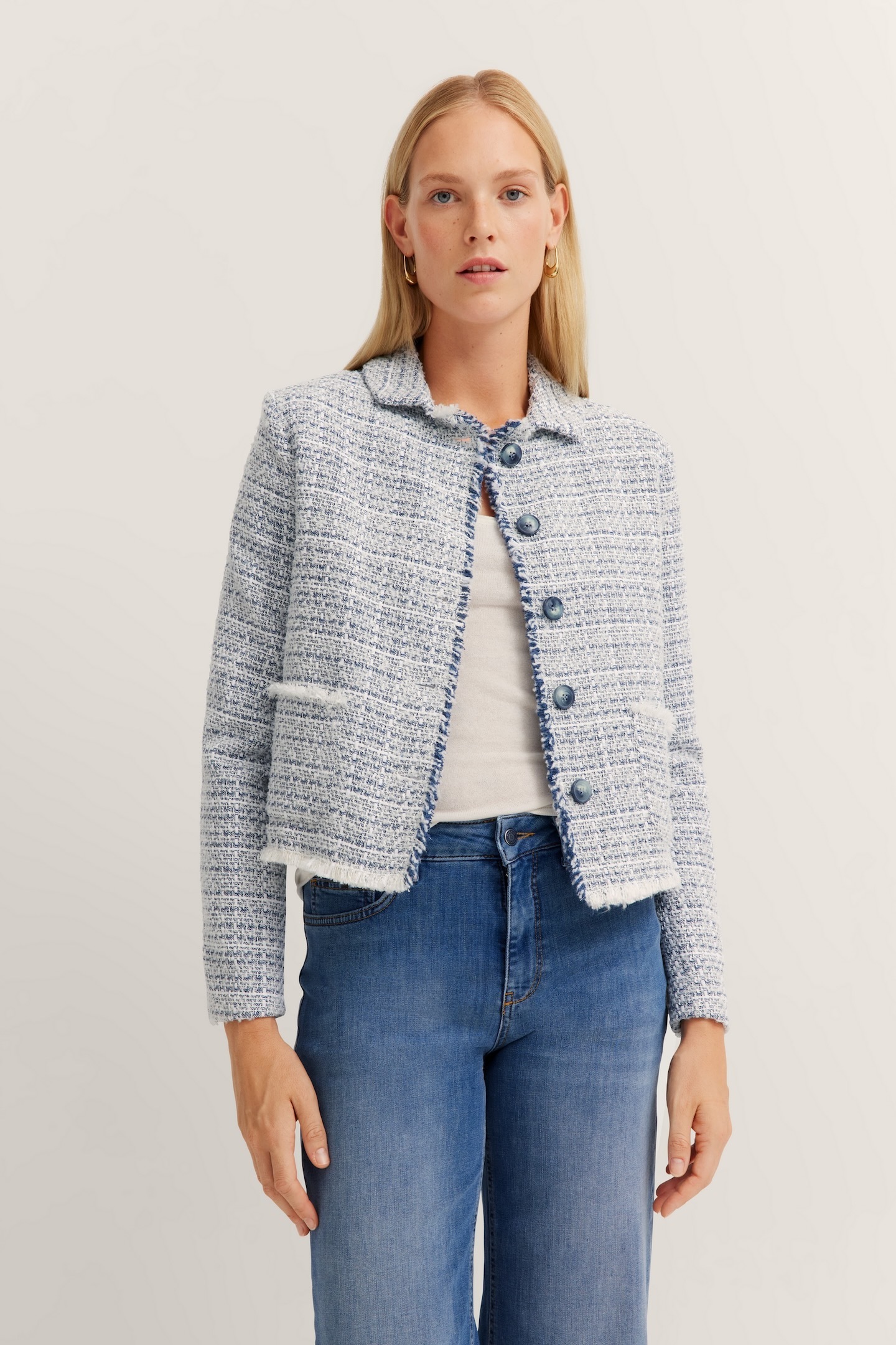 Image of bugatti Kurzblazer mit Knopfleiste