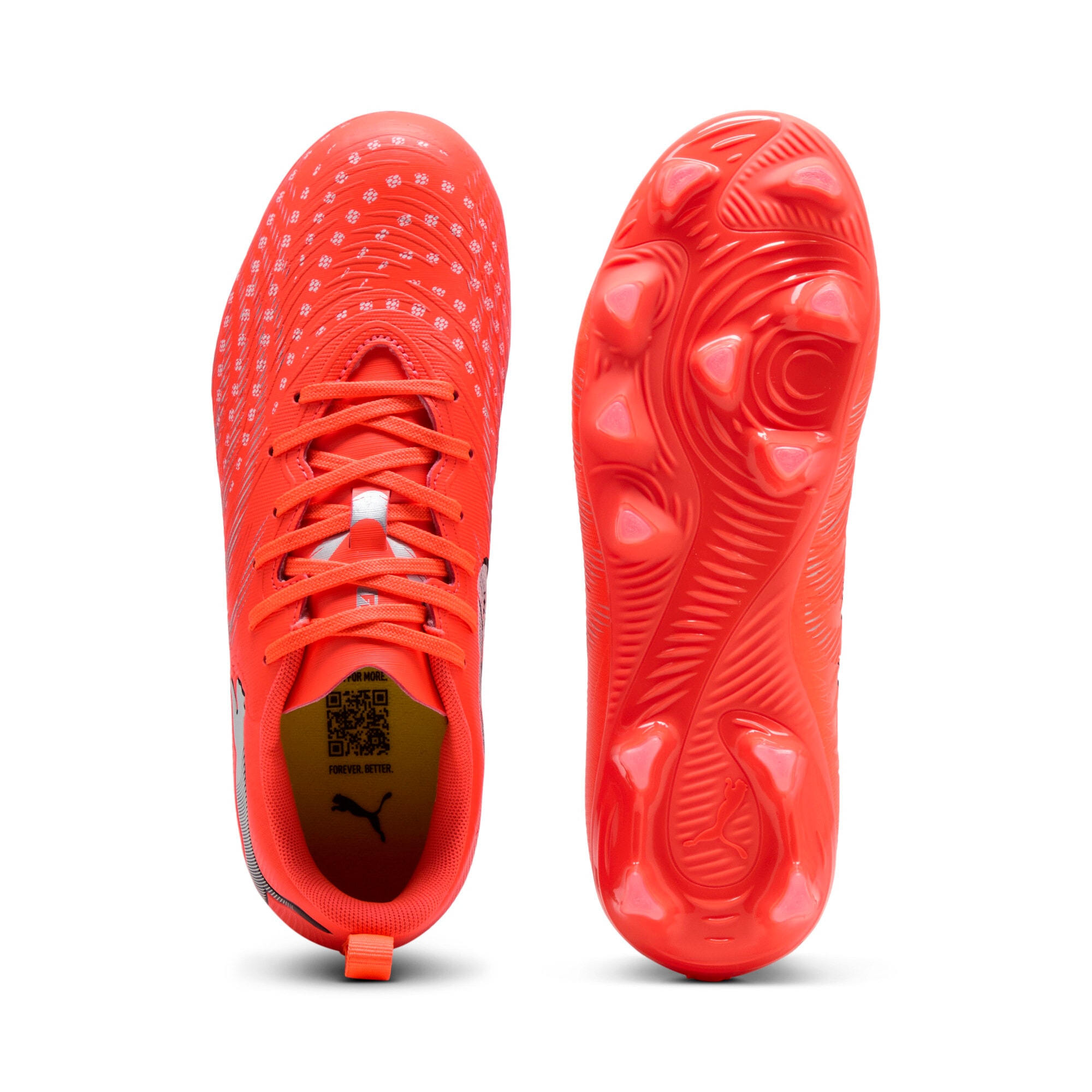 PUMA Chaussure de football »FUTURE 9 PLAY FG/AG JR«  für Rasenplätze, mit Schnürung, innen aus Textil