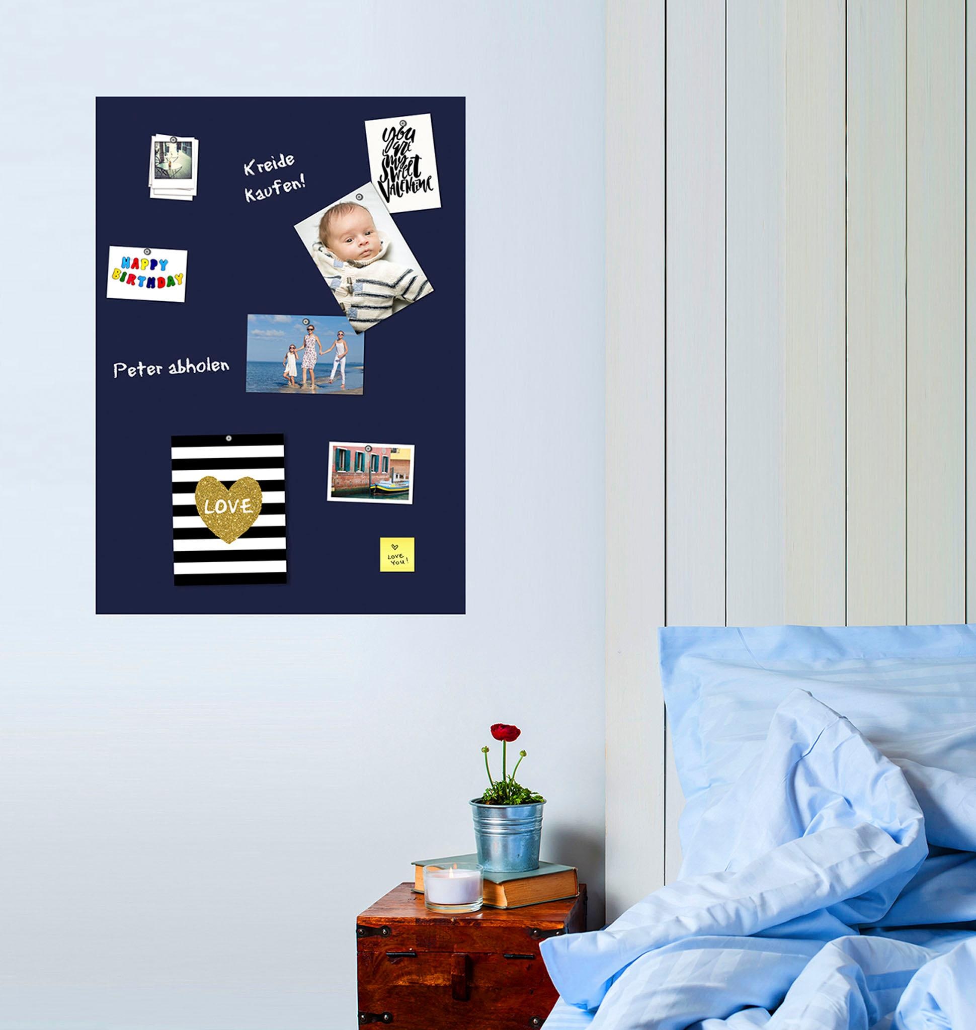 queence Tafelfolie »Memoboard«, magnetische Tafelfolie, Tafel, selbstklebend