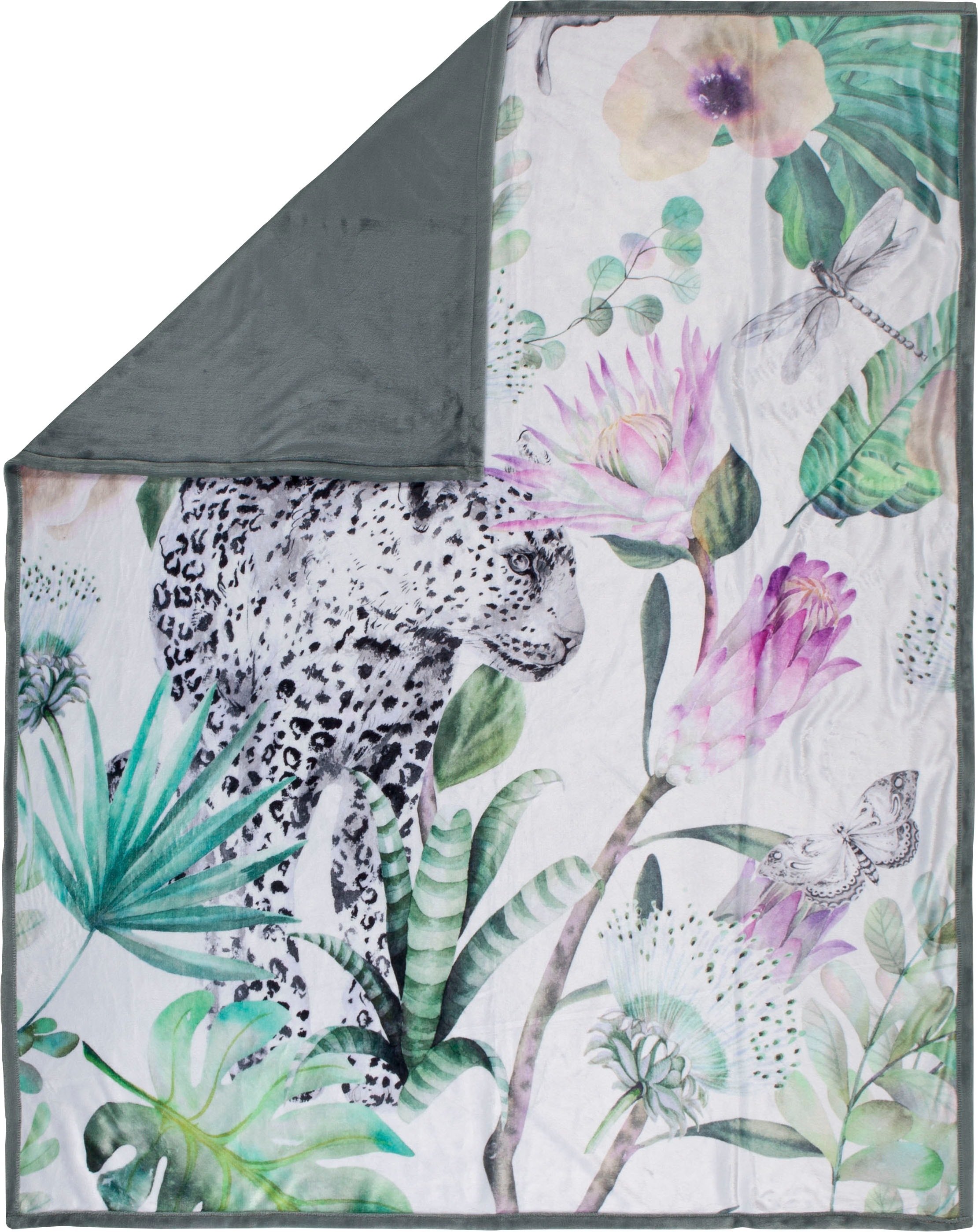 Image of Happiness Plaid »Volterra«, mit Leopard, Kuscheldecke bei Ackermann Versand Schweiz