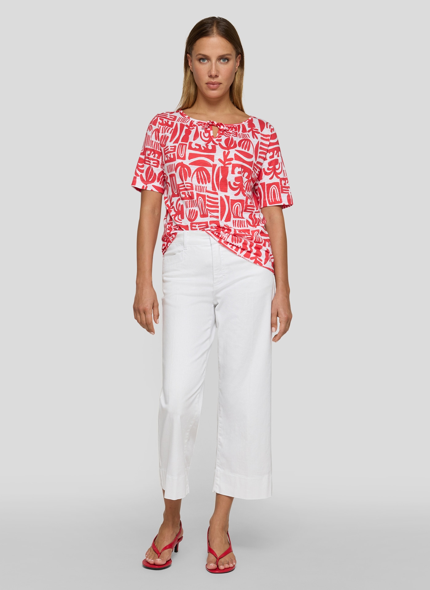 Rabe T-shirt mit All-Over Print