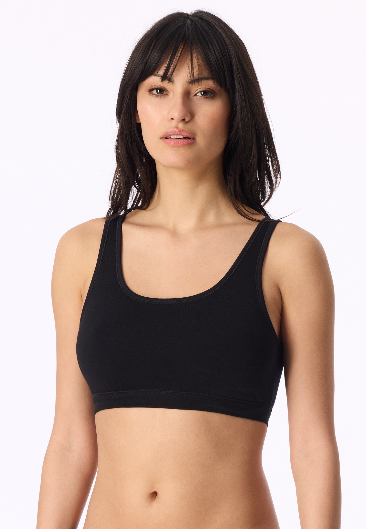 Schiesser Bustier »95/5« pack de 2,  avec bande élastique sous la poitrine