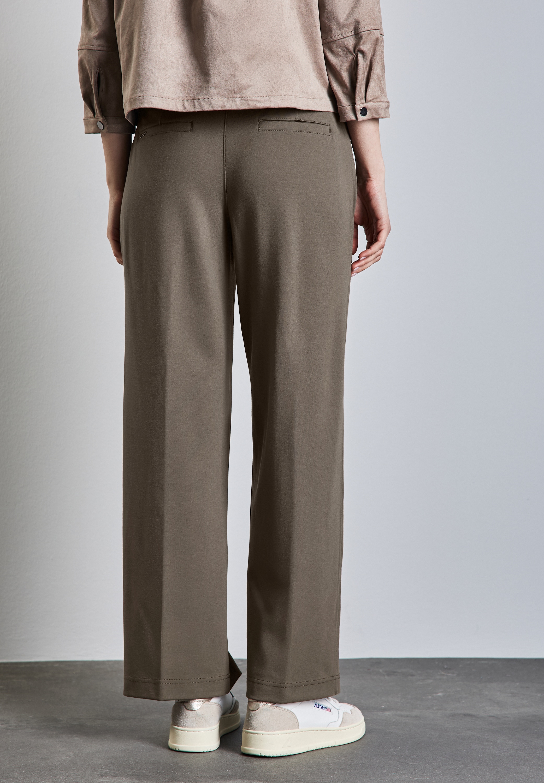 STREET ONE Bügelfaltenhose, mit Bügelfalten