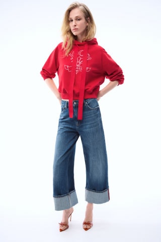 Joop Jeans Kapuzensweatshirt »Tinna«, mit Logoprint