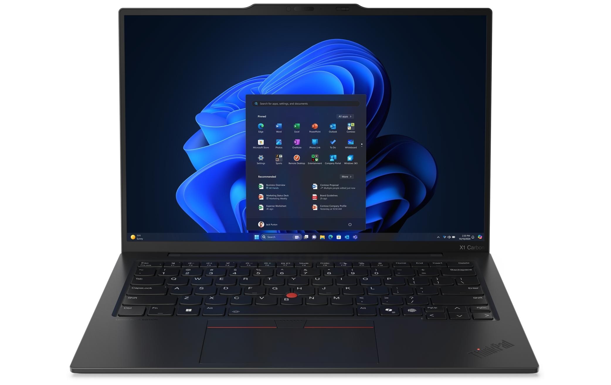 Lenovo Business-Notebook »ThinkPad X1 Carbon Gen. 13 (Intel)«, 35,42 cm, / 14 Zoll, Intel, Core Ultra 7, ARC, 1000 GB SSD