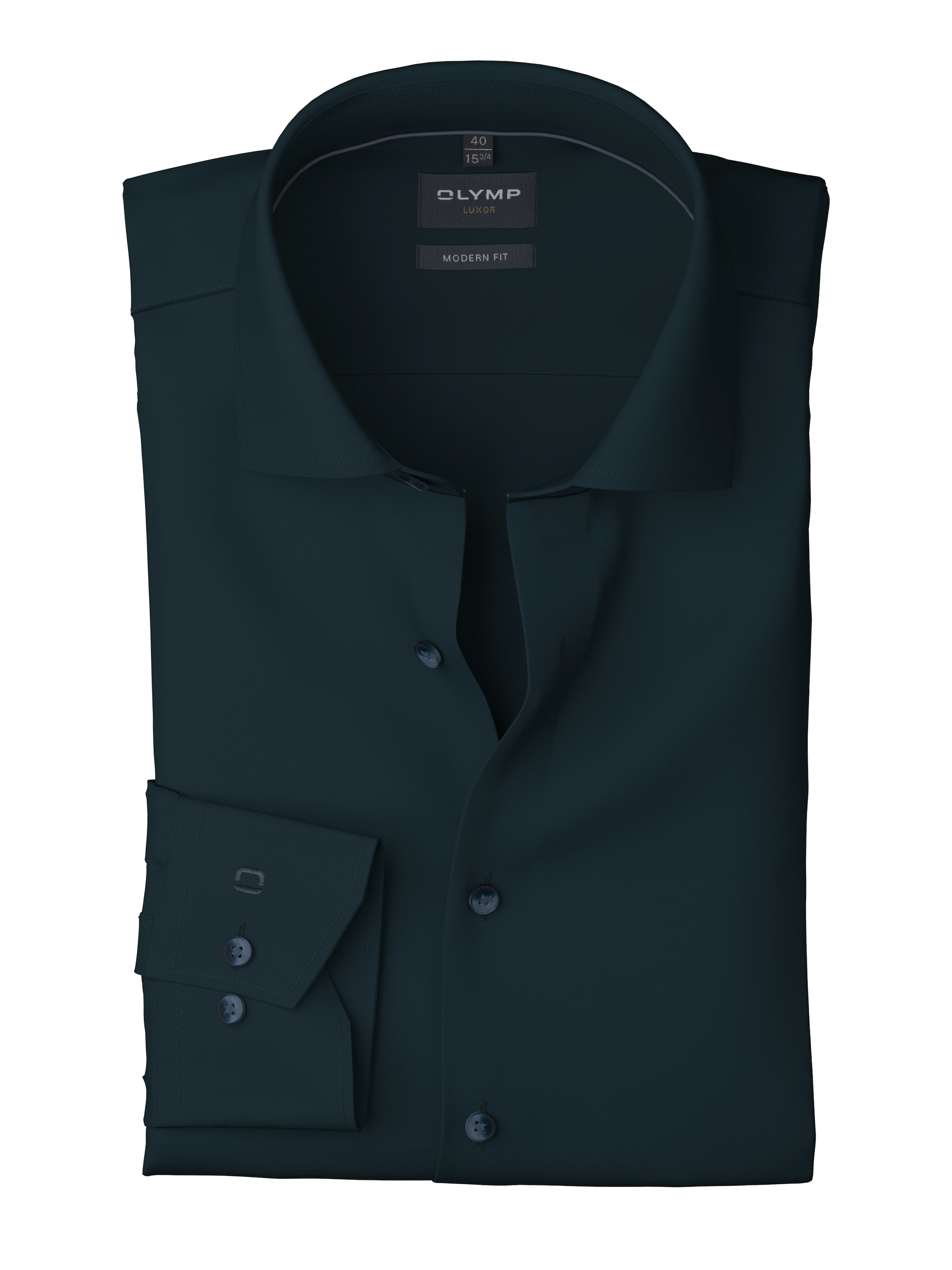 OLYMP Chemise à manches longues »Luxor« Businesshemd, Global-Kentkragen, Modern Fit