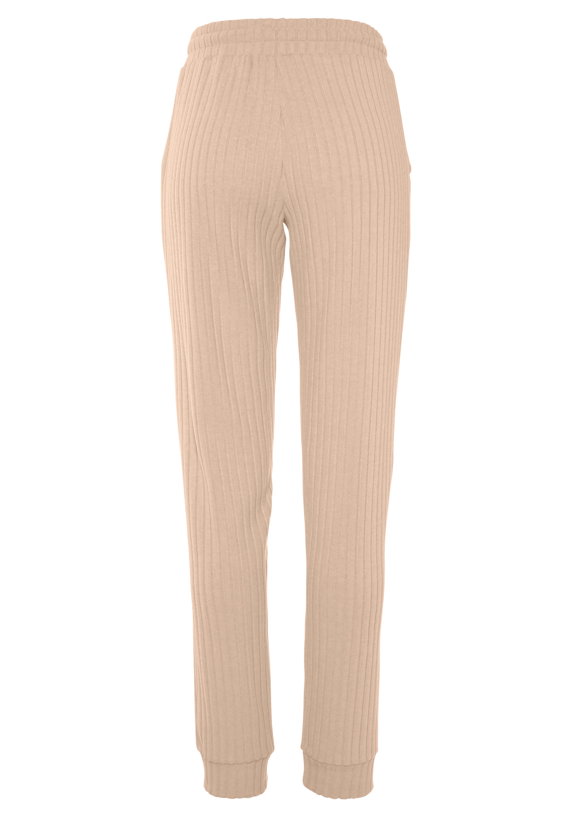 LASCANA Homewearhose, Lounge-/ Strickhose mit praktischen Taschen, Loungewear