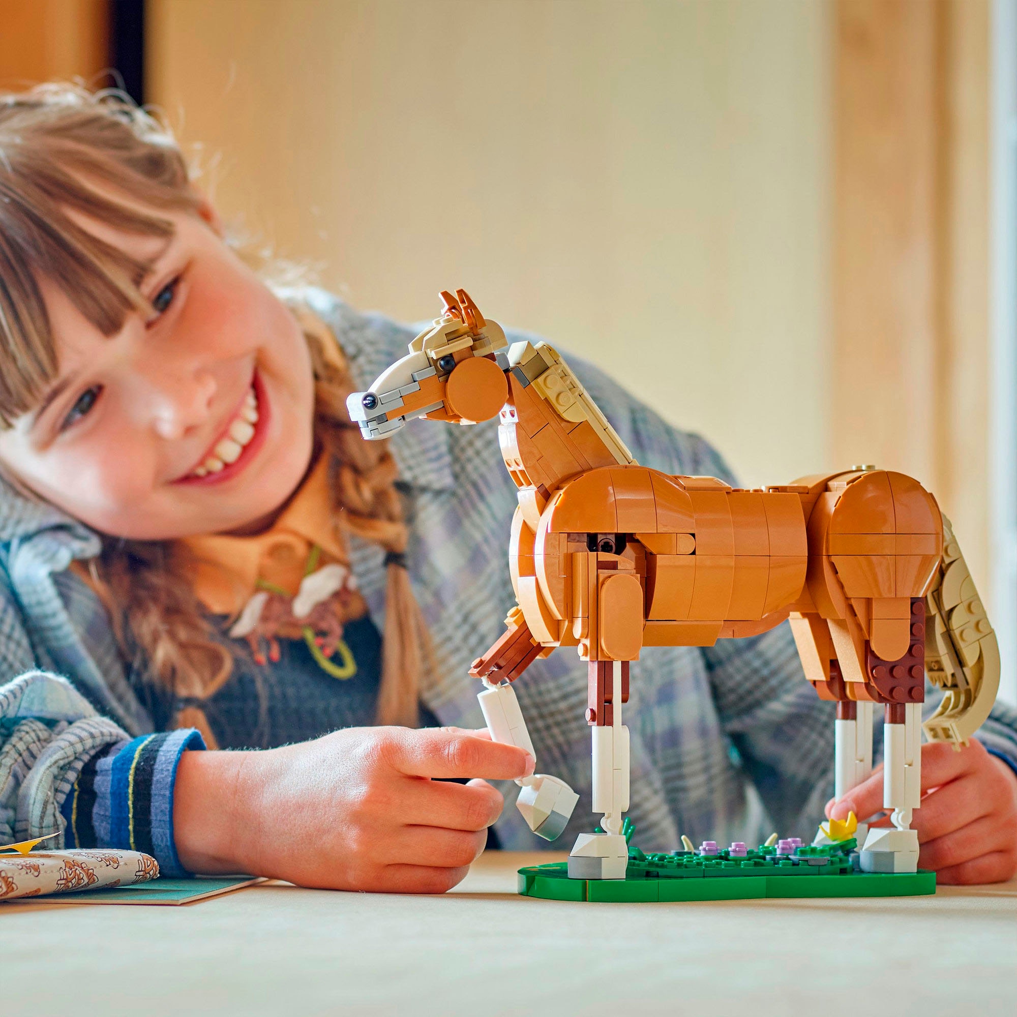 LEGO® Konstruktionsspielsteine »Prächtiges Ross (31166), LEGO LEGO Creator« Made in Europe