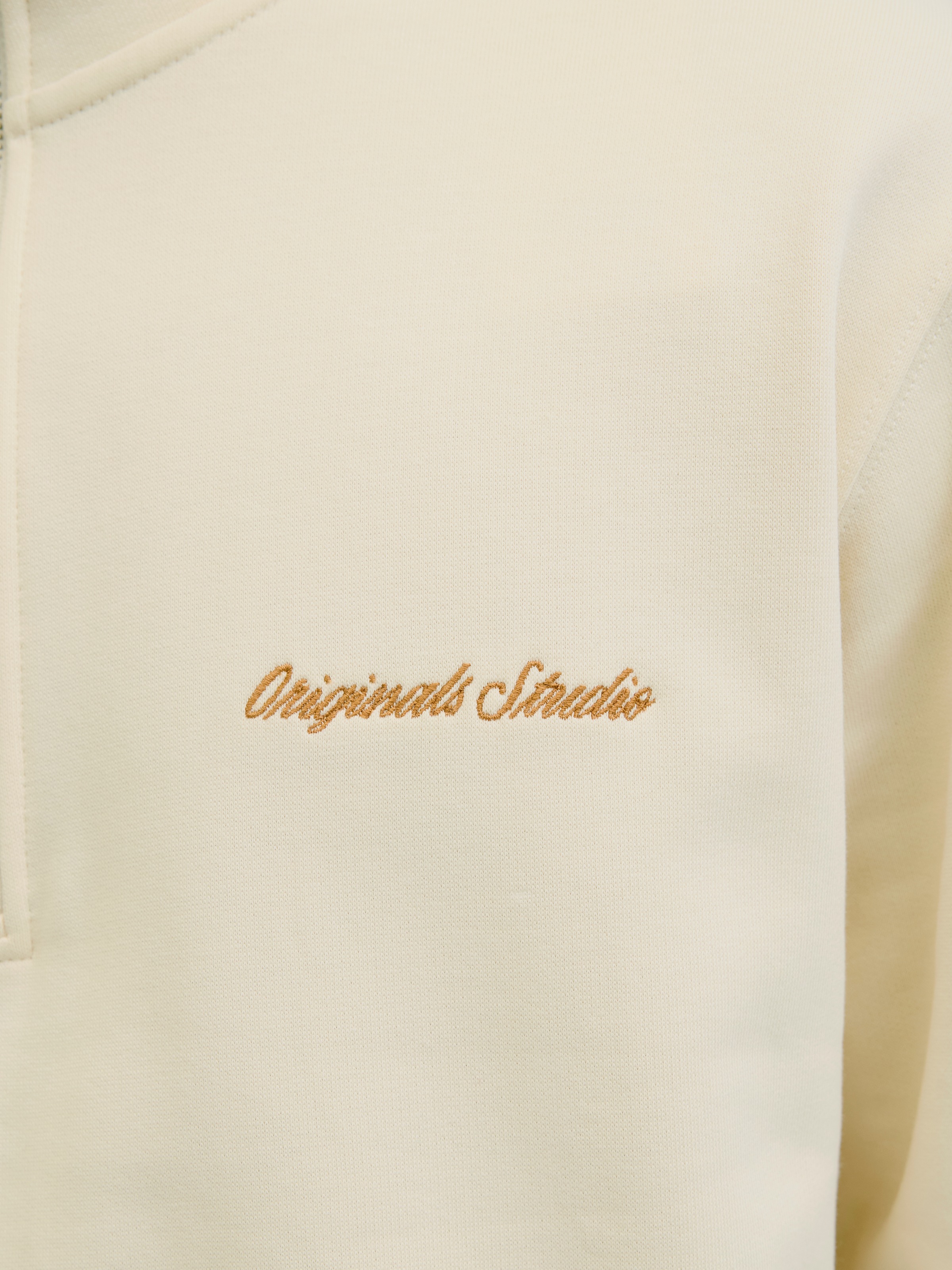 Jack & Jones Sweat-shirt »JORNORREBRO EMB SWEAT HIGH NECK SN«
