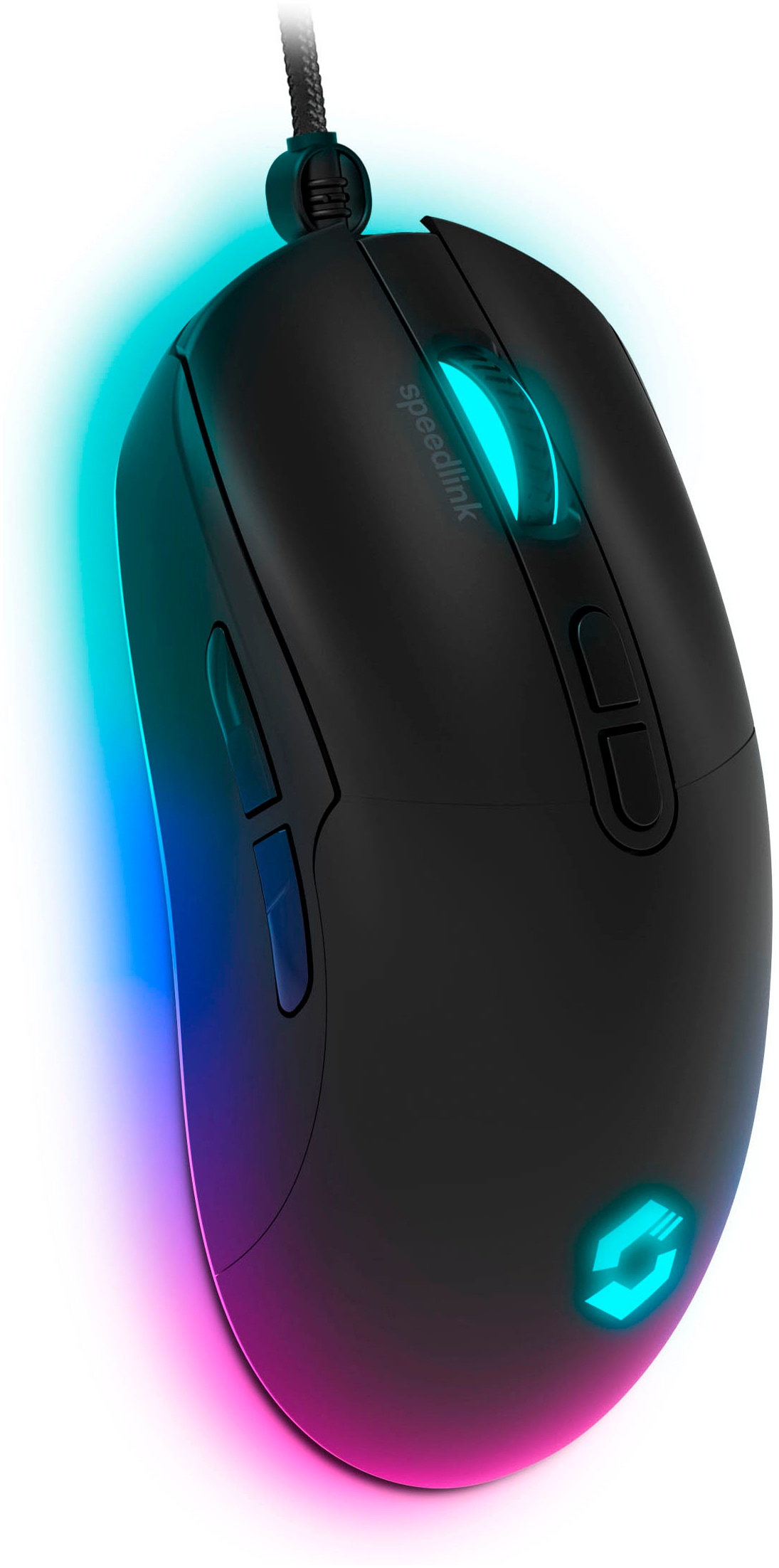 Speedlink Gaming-Maus »TAUROX«, RGB-Beleuchtung, 7.200 dpi, Internener Specher