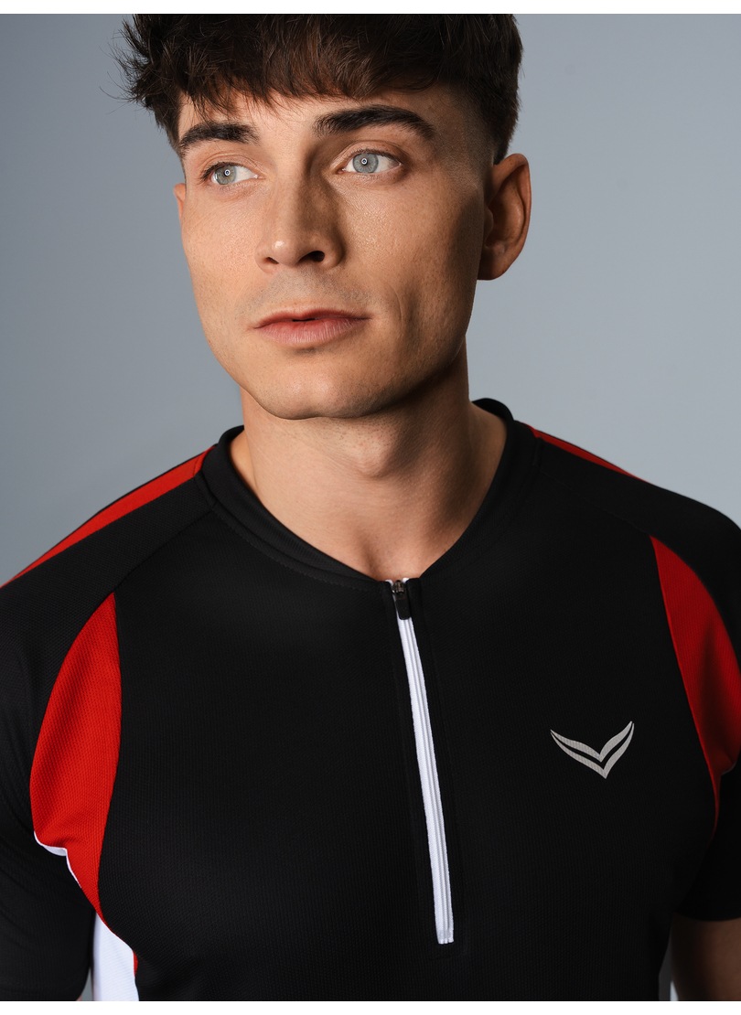 Trigema T-Shirt »TRIGEMA Fahrradtrikot aus atmungsaktivem COOLMAX®-Material«, (1 tlg.)