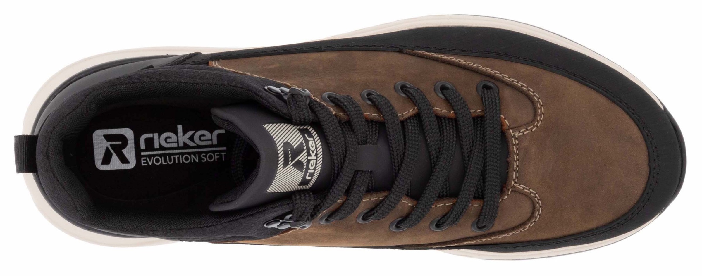 RIEKER Sport Sneaker, Freizeitschuh, Outdoorschuh, Schnürboots mit TEX-Membran