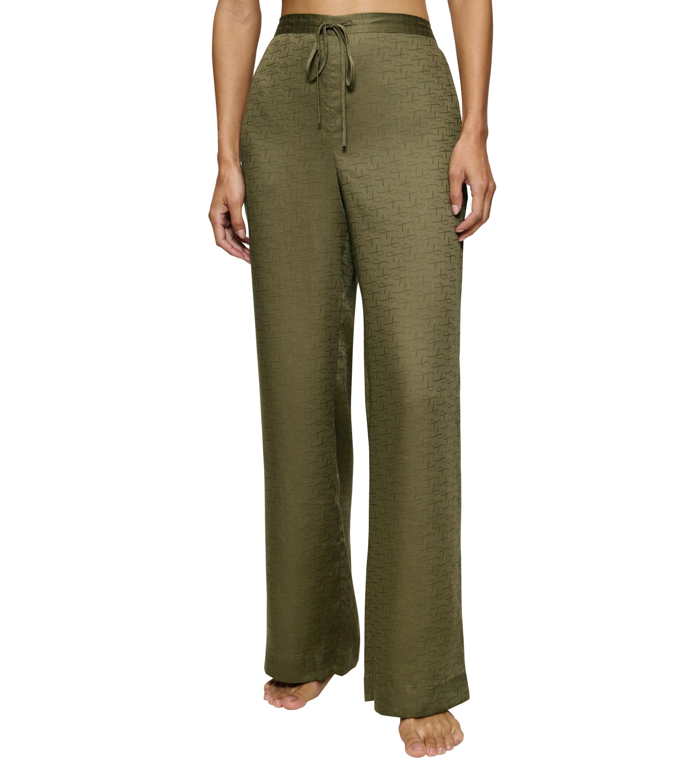 Image of Triumph Homewearhose "Silky Sensuality Trousers" mit Monogram-Jaquard