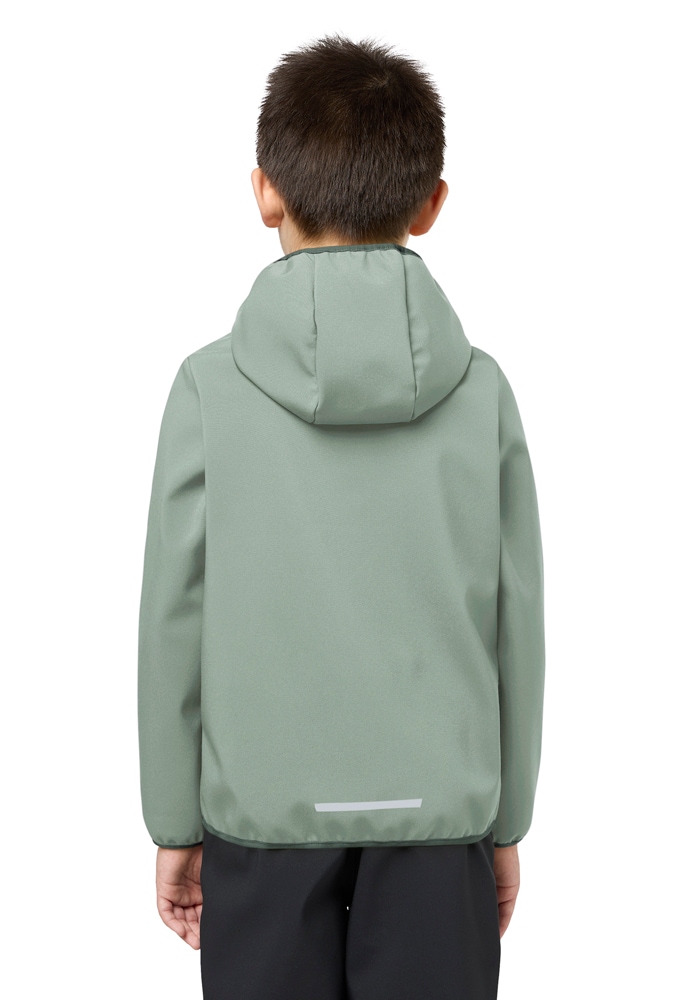 Jack Wolfskin Softshelljacke »FOURWINDS JACKET KIDS« mit Kapuze