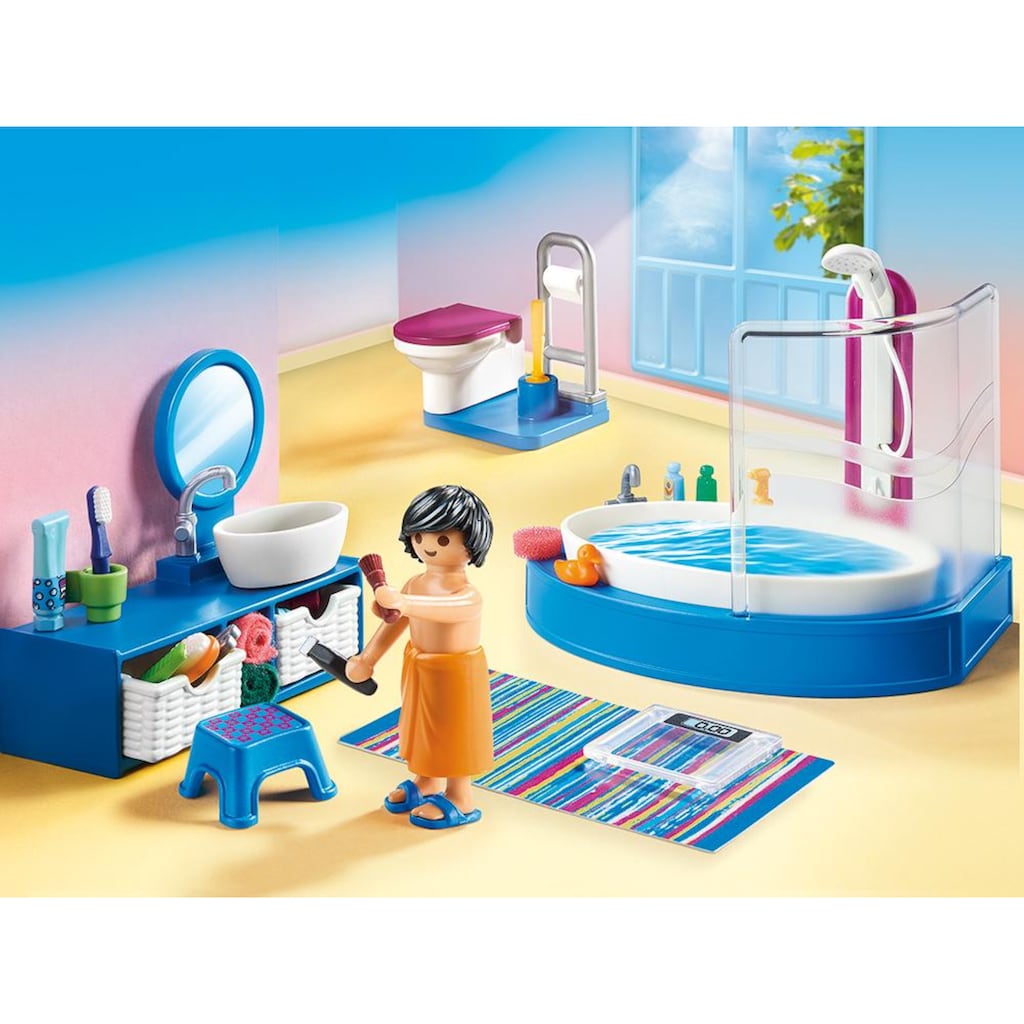 Playmobil® Konstruktions-Spielset »Badezimmer (70211), Dollhouse«, (51 St.), Made in Germany