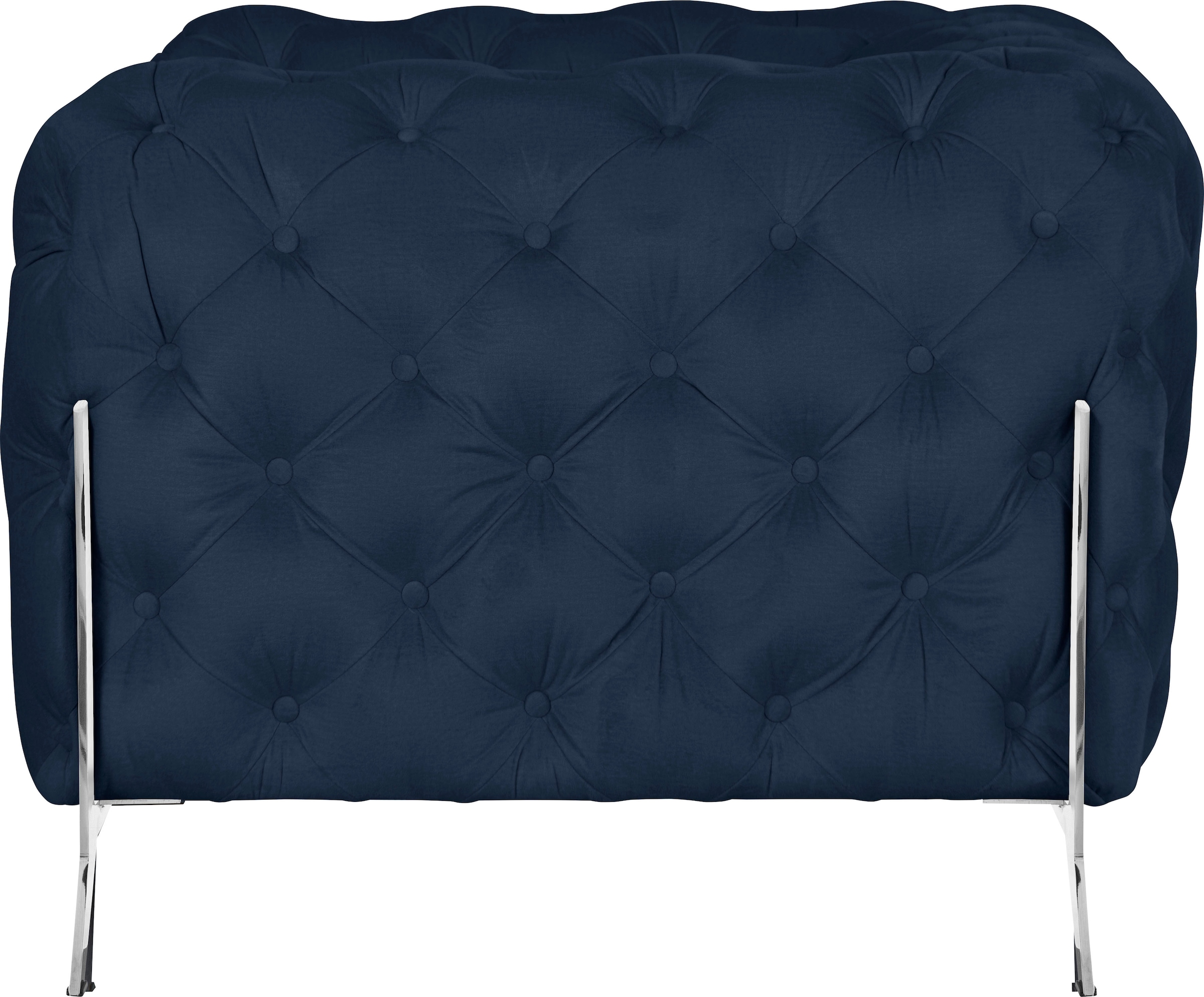 Leonique Chesterfield-Sessel »Amaury Sessel«, aufwändige Knopfheftung, moderne Chesterfield Optik, Fussfarbe wählbar