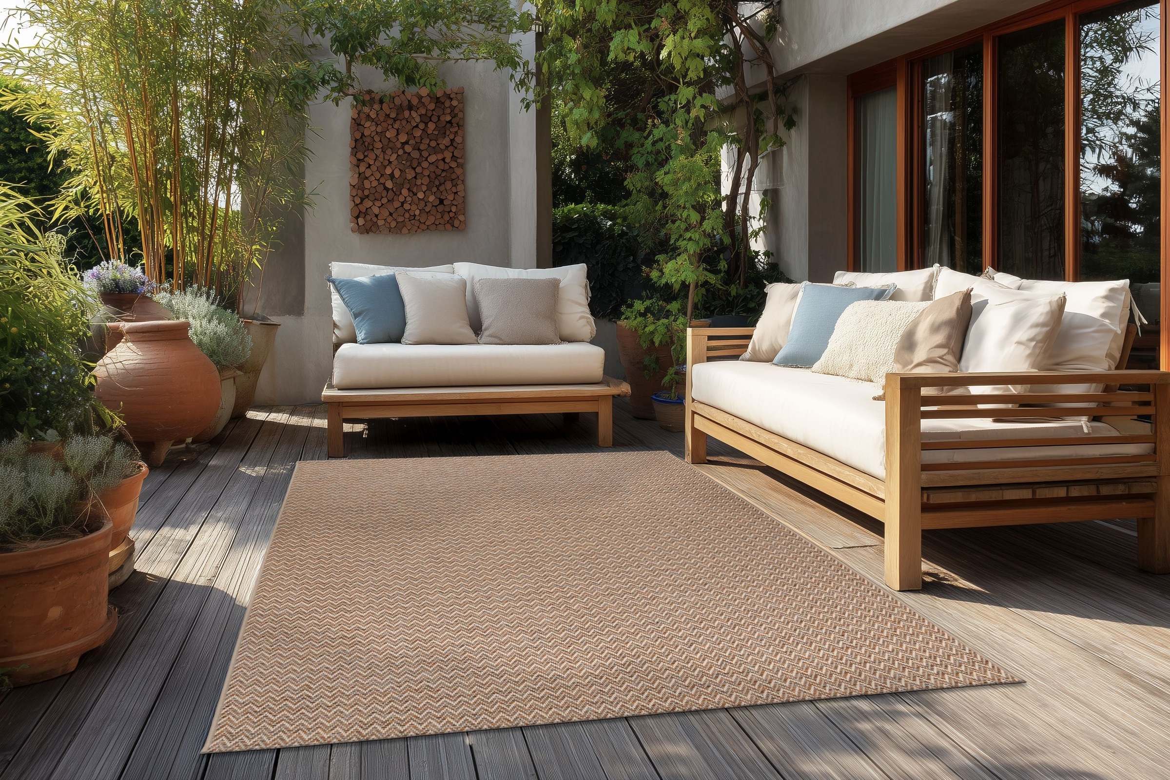 Kayoom Teppich »Tribal 525« rechteckig 6 mm Höhe Kurzflor