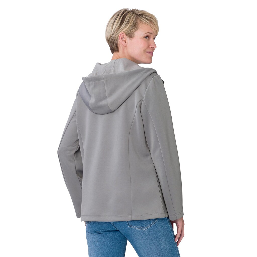 Classic Basics Langjacke, mit Kapuze