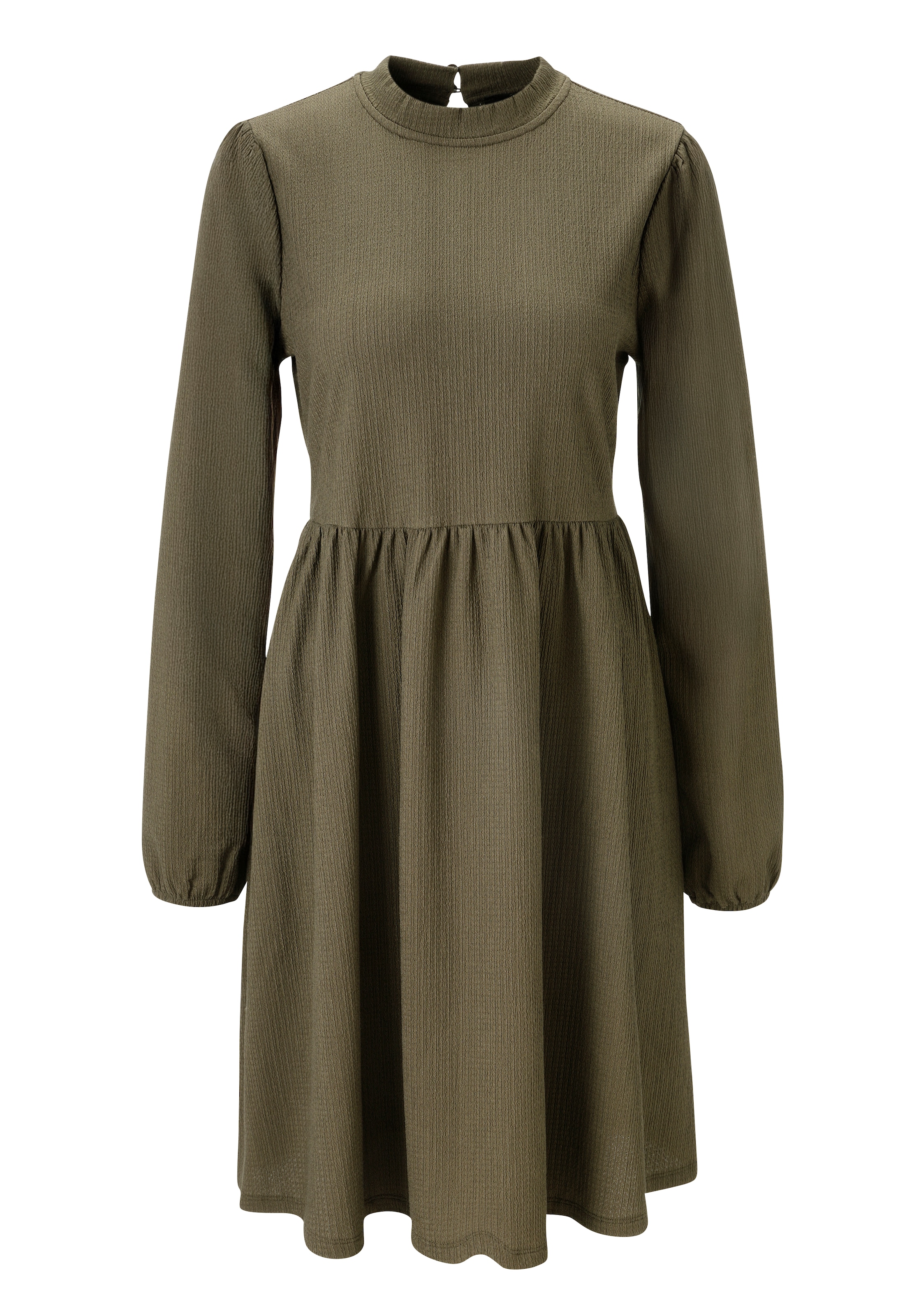 Aniston CASUAL Jerseykleid, aus strukturierter, elastischer Crepé-Qualität - NEUE KOLLEKTION