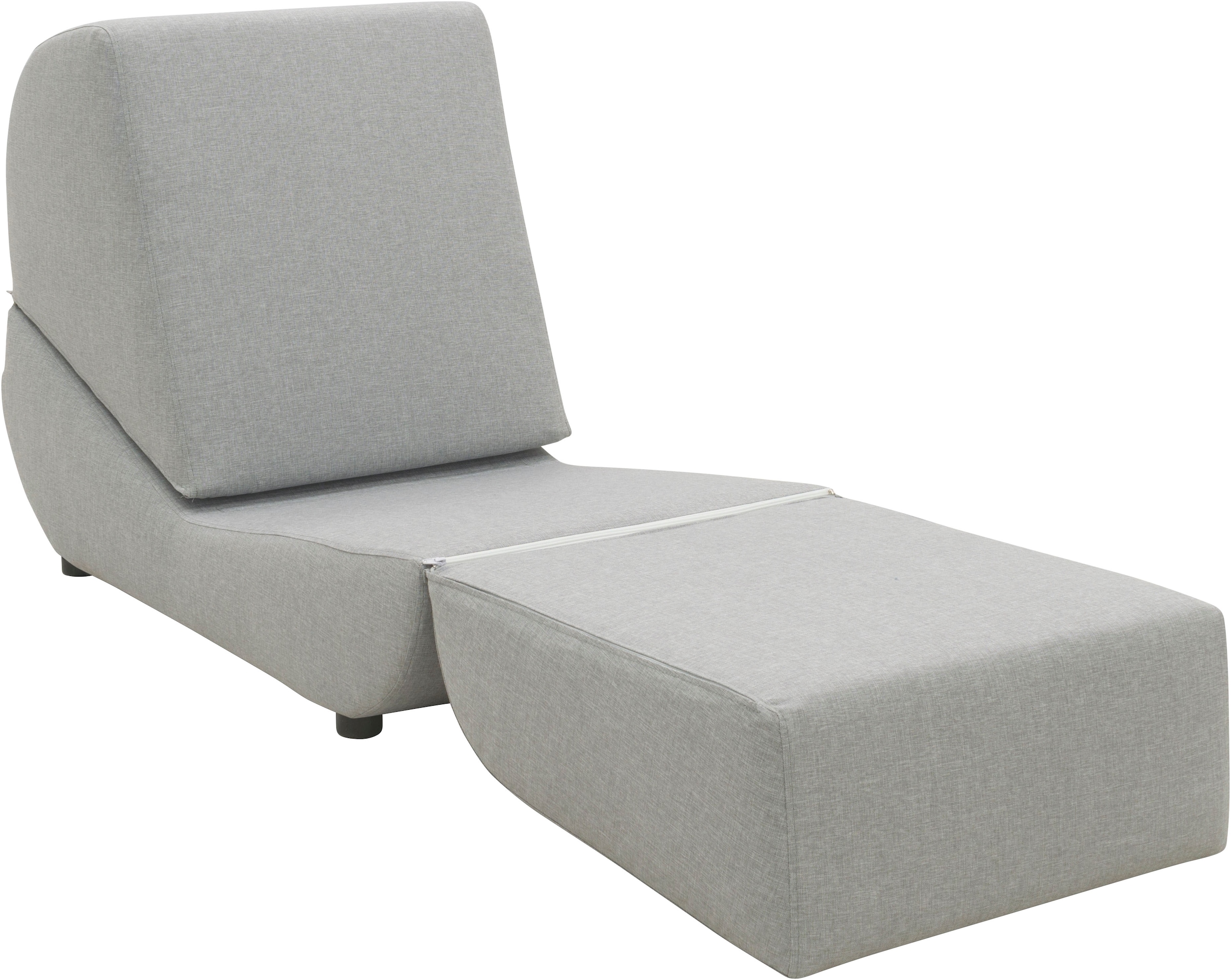 DOMO collection Loungesessel »VENDY Outdoor«, (1 St.), Zum Schlaf-und Relaxsessel wandelbar