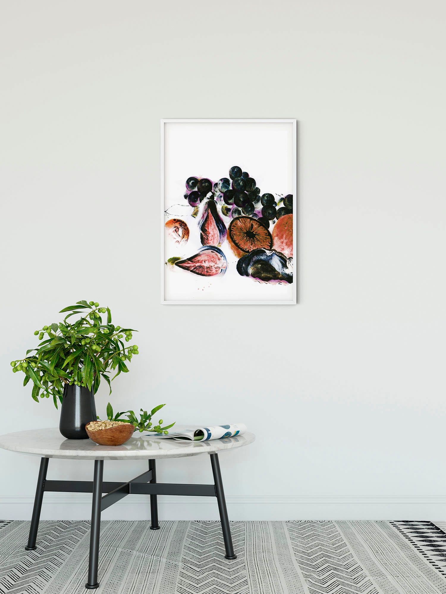 Komar Wandbild »Fruits d'automne«, (1 St.), Deutsches Premium-Poster Fotopapier mit seidenmatter Oberfläche und hoher Lichtbeständigkeit. Für fotorealistische Drucke mit gestochen scharfen Details und hervorragender Farbbrillanz.