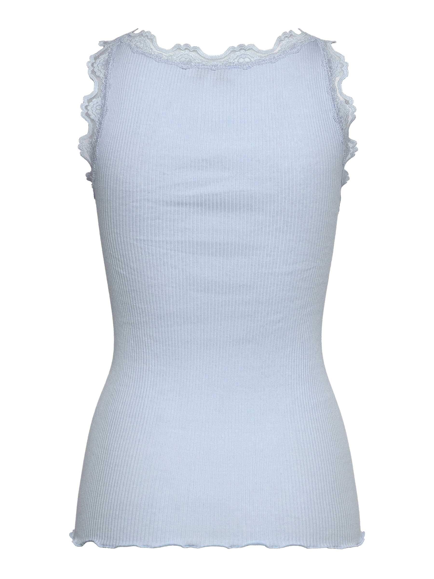 rosemunde Top en dentelle »Babette Silk Top« Vintage-Spitzenbesatz, mit Rundhalsausschnitt, hoher Seidenanteil