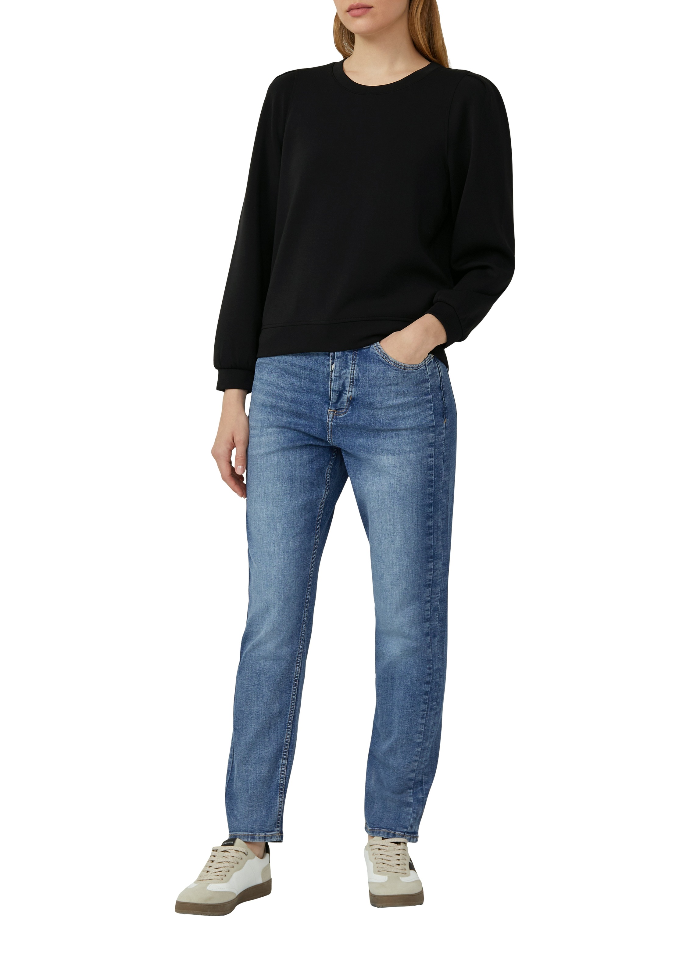 s.Oliver Sweatshirt mit Bündchen