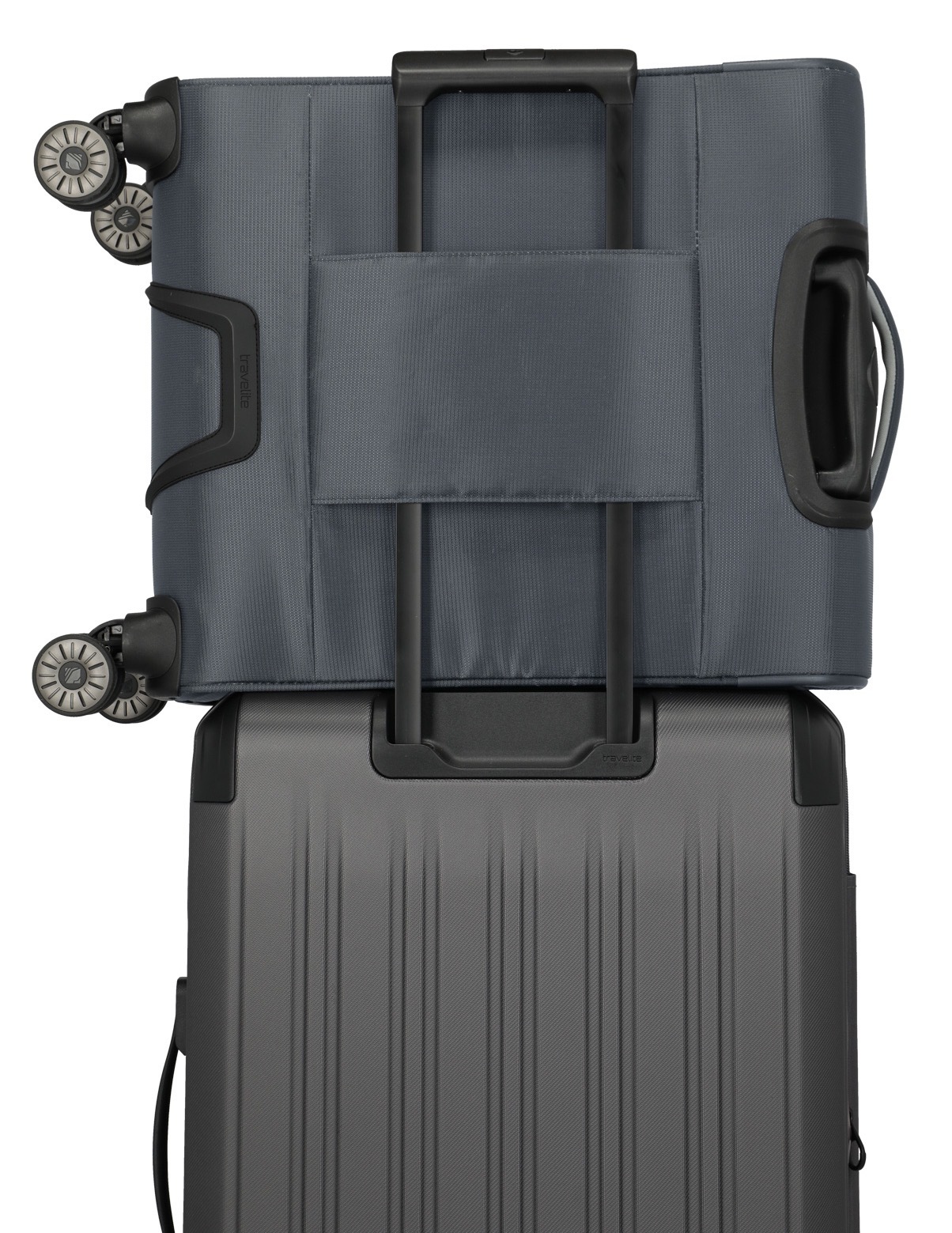 travelite Trolley pour bagages à main »JETPACK Max 4 Cabin Handgepäck Koffer« 41 litre 4 Rollen bagage souple, compatible Ryanair, Condor et de nombreuses compagnies aériennes courantes