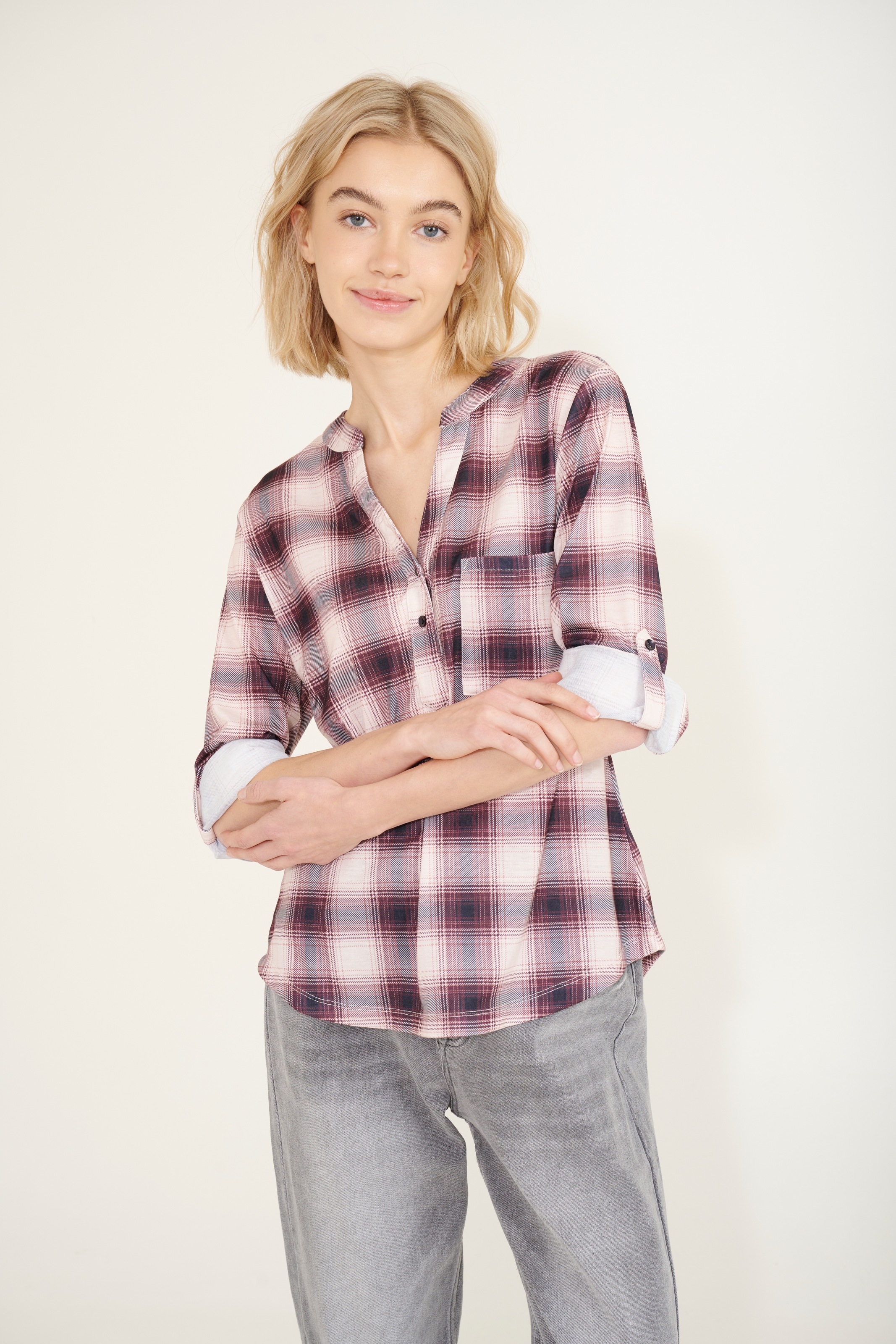 Image of HaILY’S Karobluse "3/4 P BL Di44nara"