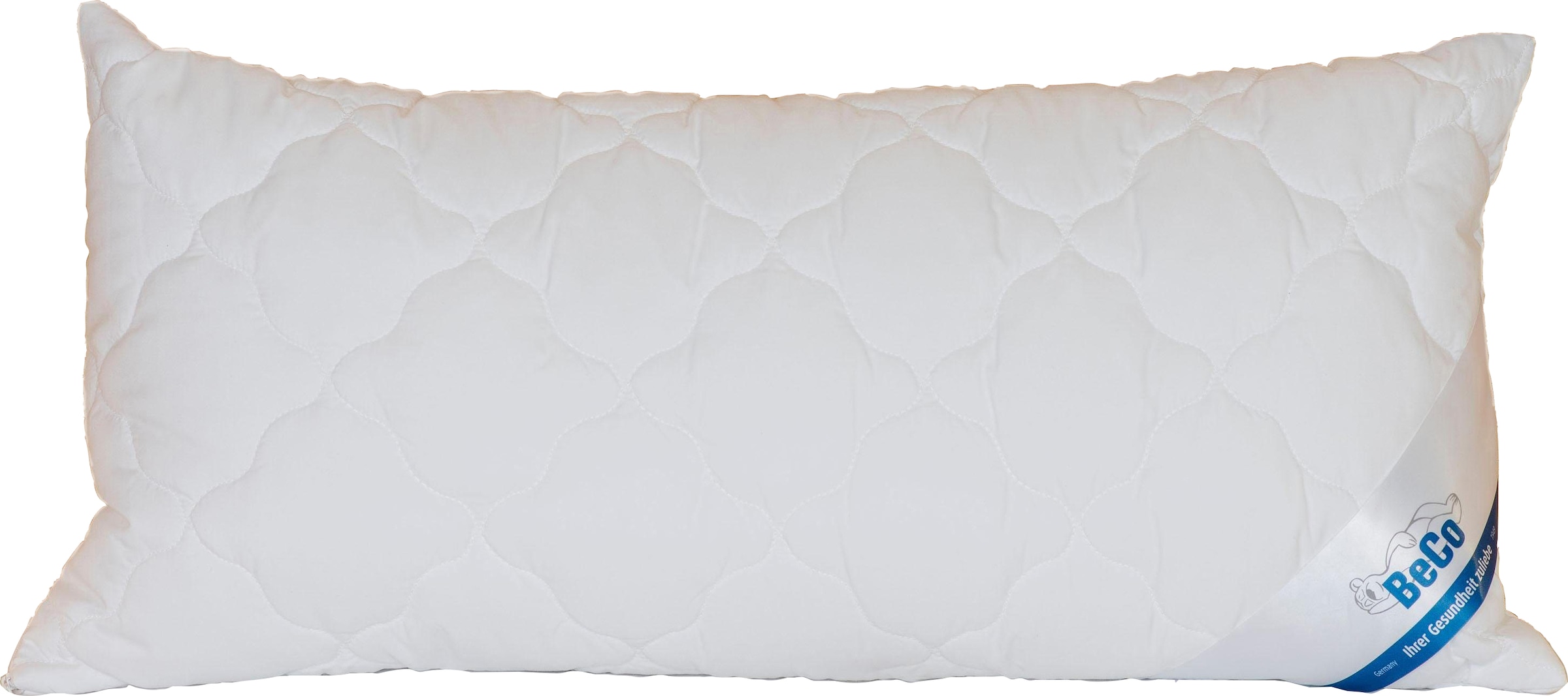 Image of Beco Microfaserkissen "Royal Soft "GOLD", Kissen mit separaten Innenkissen" Füllung: Microfaser Bezug: Microfaser 1 Stk. tlg. Microfaserkopfkissen, Kissen in 40x80 oder 80x80 cm erhältlich