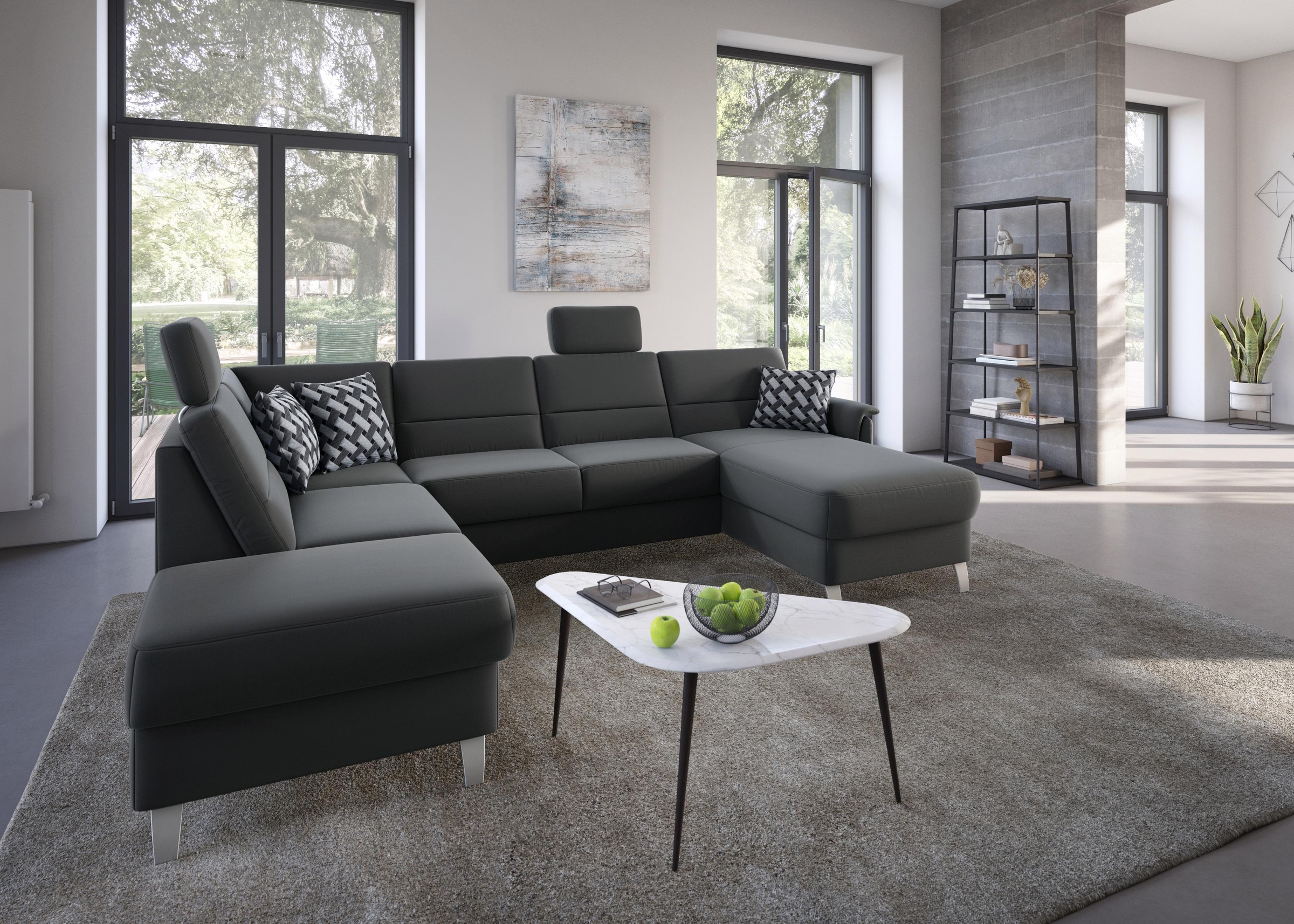 sit&more Kopfstütze »Palmera, B: 50 cm« Set: 2 Stück, passend zur Serie