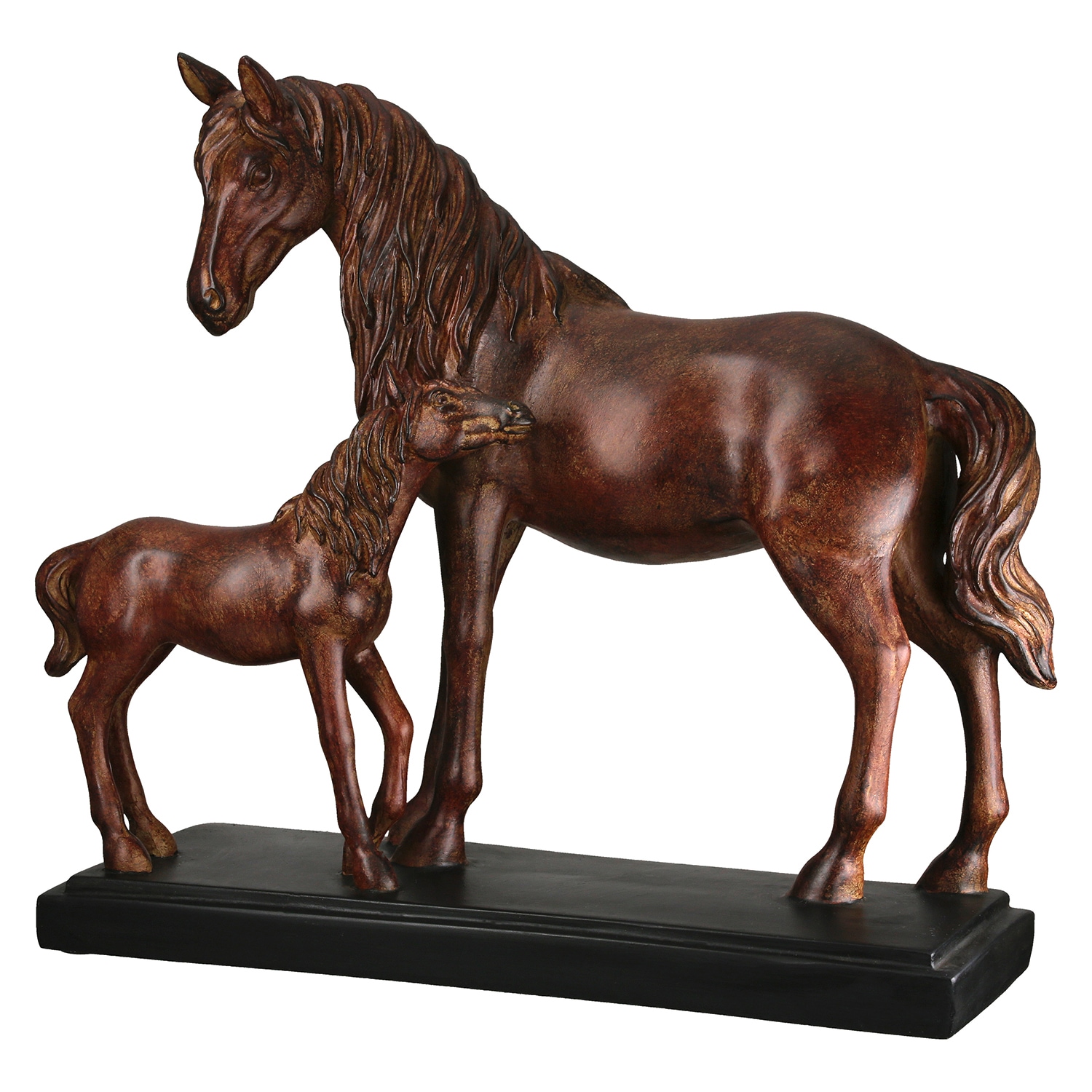 GILDE Figurine d'animal »Skulptur Pferd Merlin« Höhe: 32,5 cm