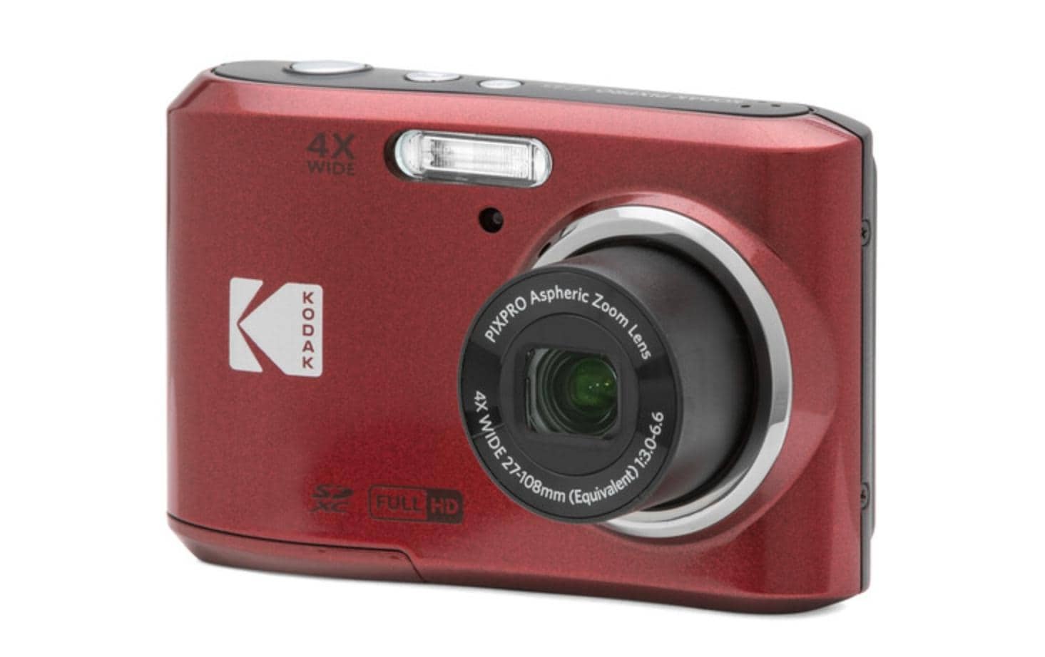 Image of Kodak Kompaktkamera "Pixpro FZ45", 16, 4 fach fach x opt. Zoom, inkl. Kompaktkamera mit 4-fach optischem Zoom